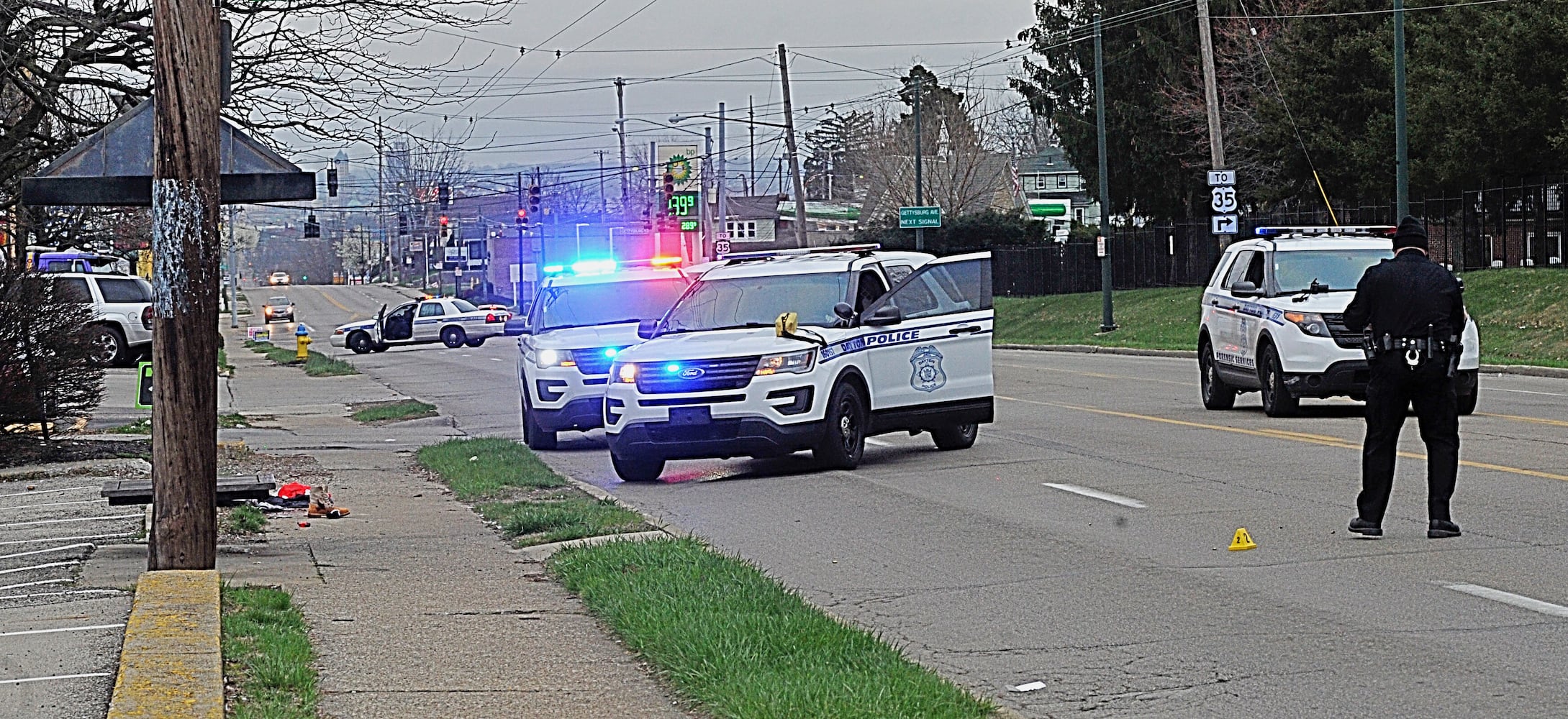 PHOTOS: 1 person shot on West Third Street