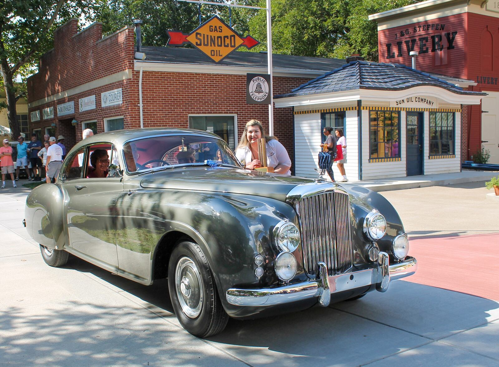 Charles Marshall of Dayton won the R. H. Grant Best of Show Award at the Dayton Concours d'Elegance in 2022 with his 1952 Bentley R-type Continental. Contributed photo by Haylie Reed