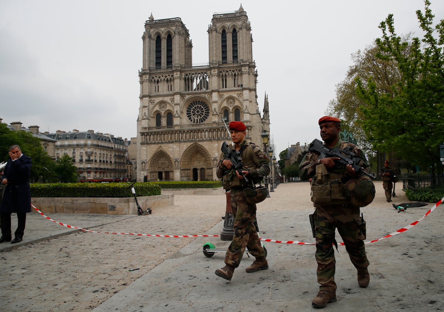 Photos: After Notre Dame fire, Paris surveys damage to historic cathedral