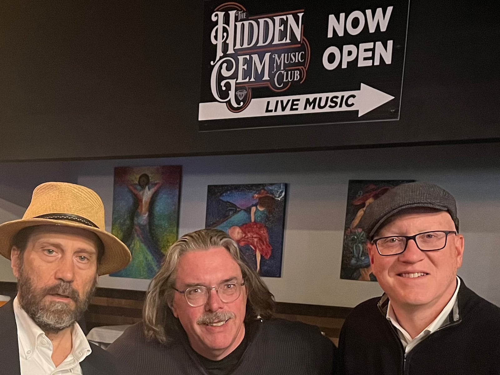 Educator and pianist Brian Cashwell (center), accompanist for the Cincinnati Ballet and performer with acts like Dave Greer’s Classic Jazz Stompers, has enlisted bassist Chris Berg (left) and drummer Jim Leslie for an evening of live jazz at Hidden Gem Music Club in Centerville on Sunday, Jan. 8.