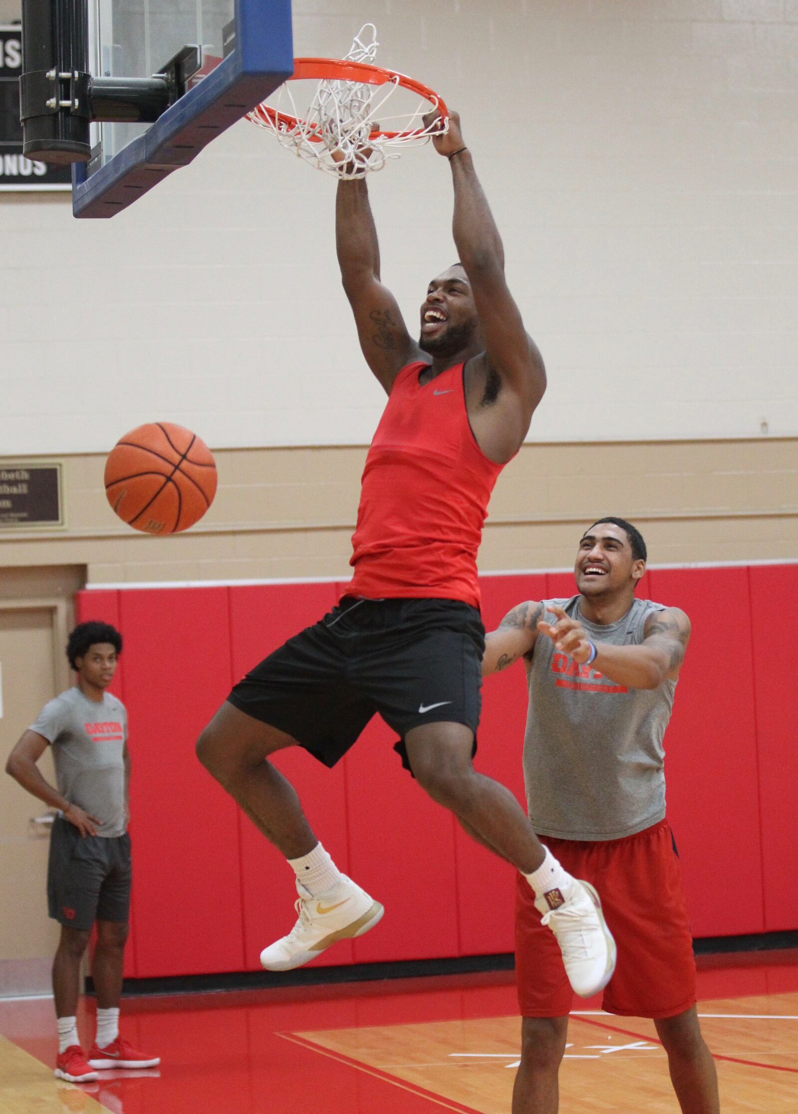 Dayton practice at the Cronin Center on Sept. 26, 2018.