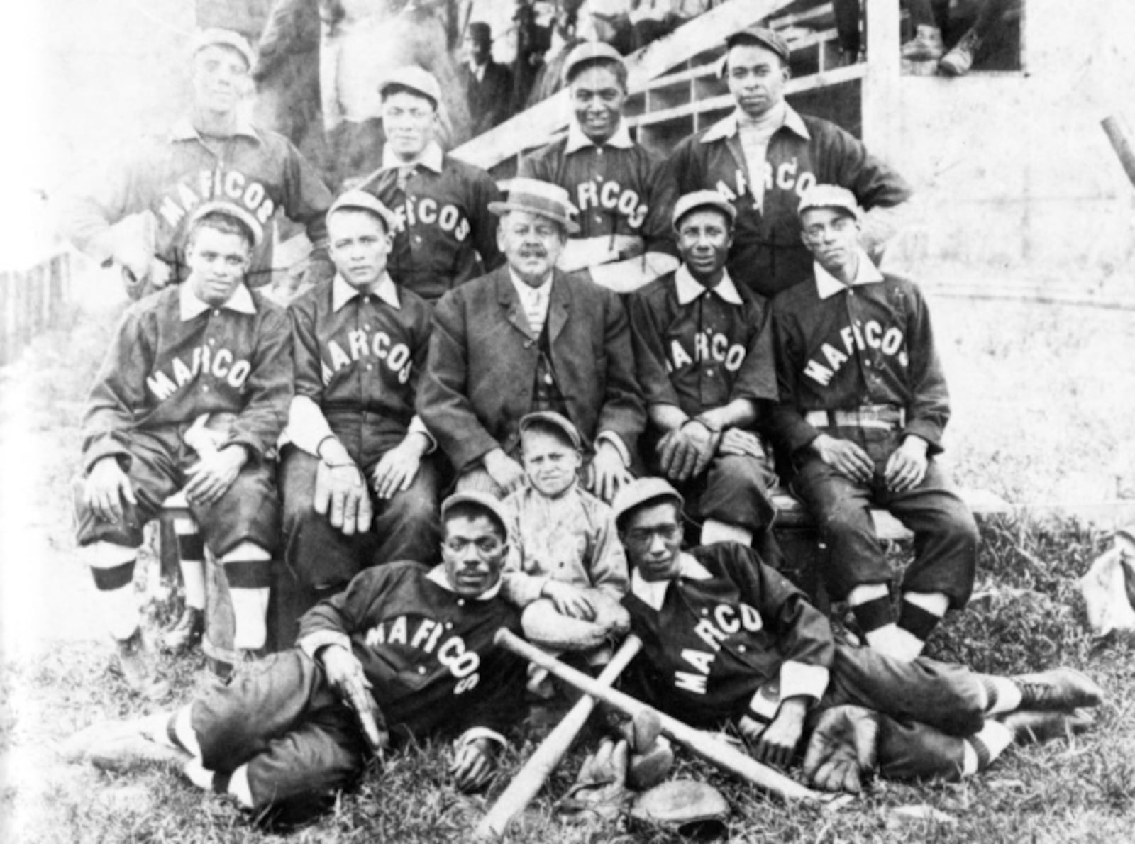 Dayton Marcos (1920-1940s) Chartered in 1920 as one of eight Negro League Baseball Teams the Dayton Marcos played its first game at Westwood Field on Western Avenue, (now James H. McGee Blvd.) on June 12, 1920, against the Chicago Giants. HANDOUT