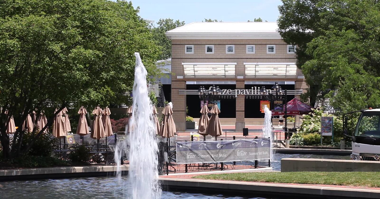 A a new entrance to the  Fraze Pavilioin was added in 2015.  Hundreds of artists from Abba to ZZ Top have played at the amphitheater which cost $2.7 million to construct in Kettering's Lincoln Park.   TY GREENLEES / STAFF