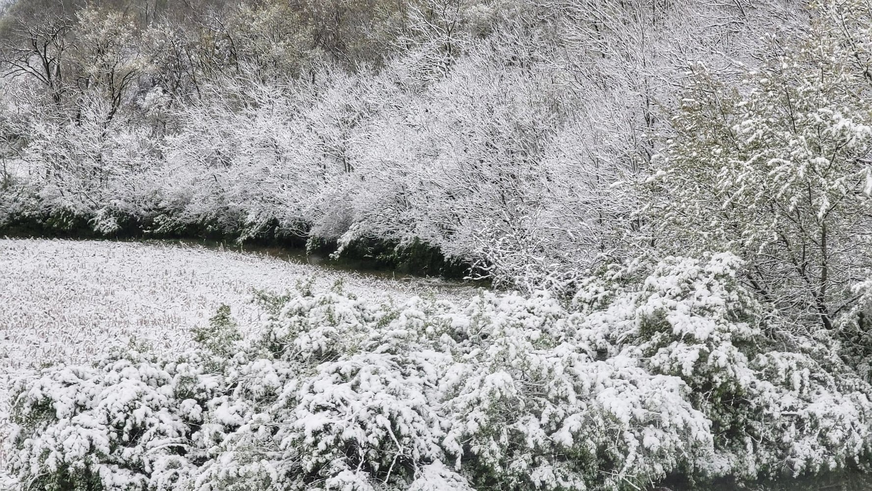 Snow in Butler County