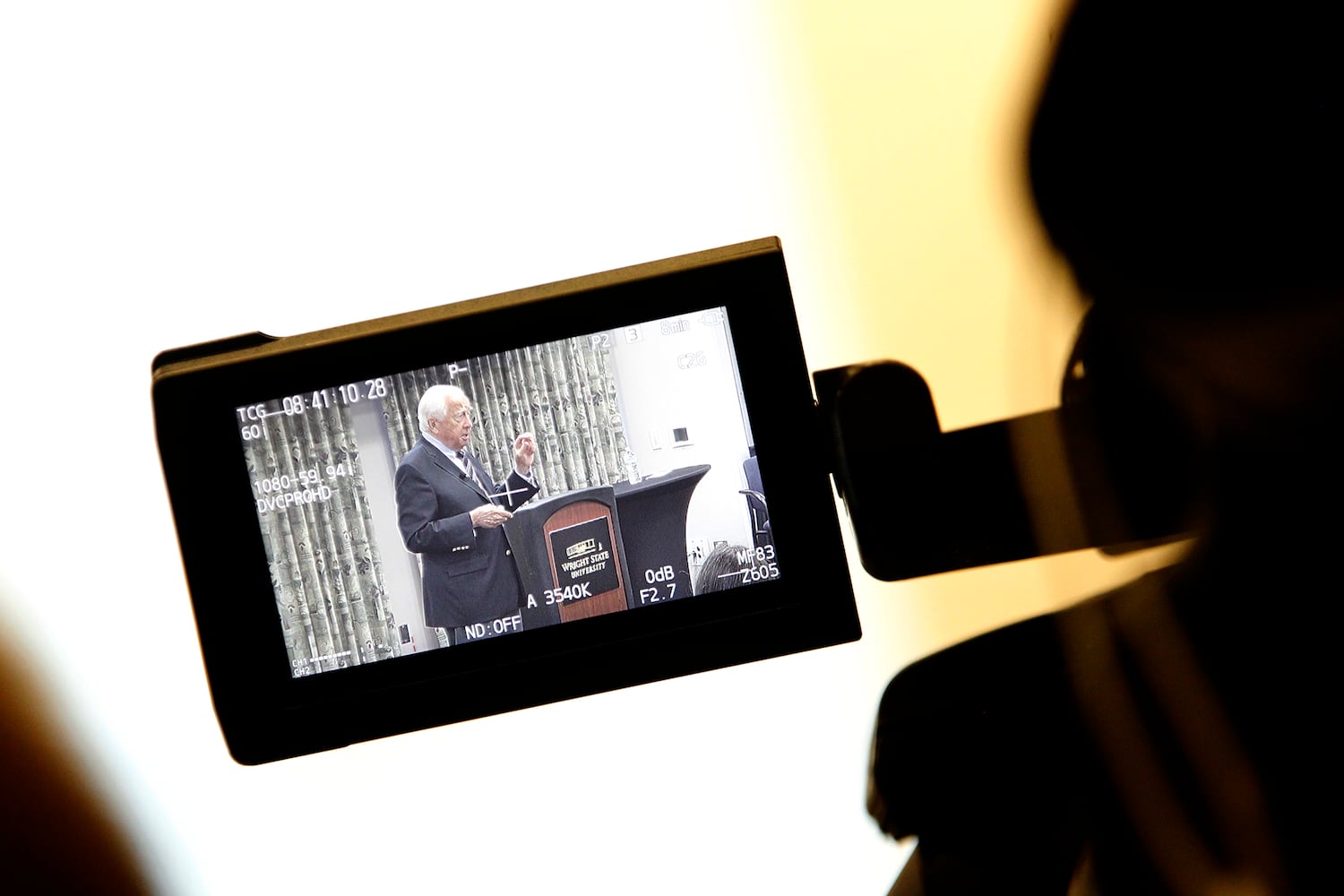 David McCullough at Wright State University