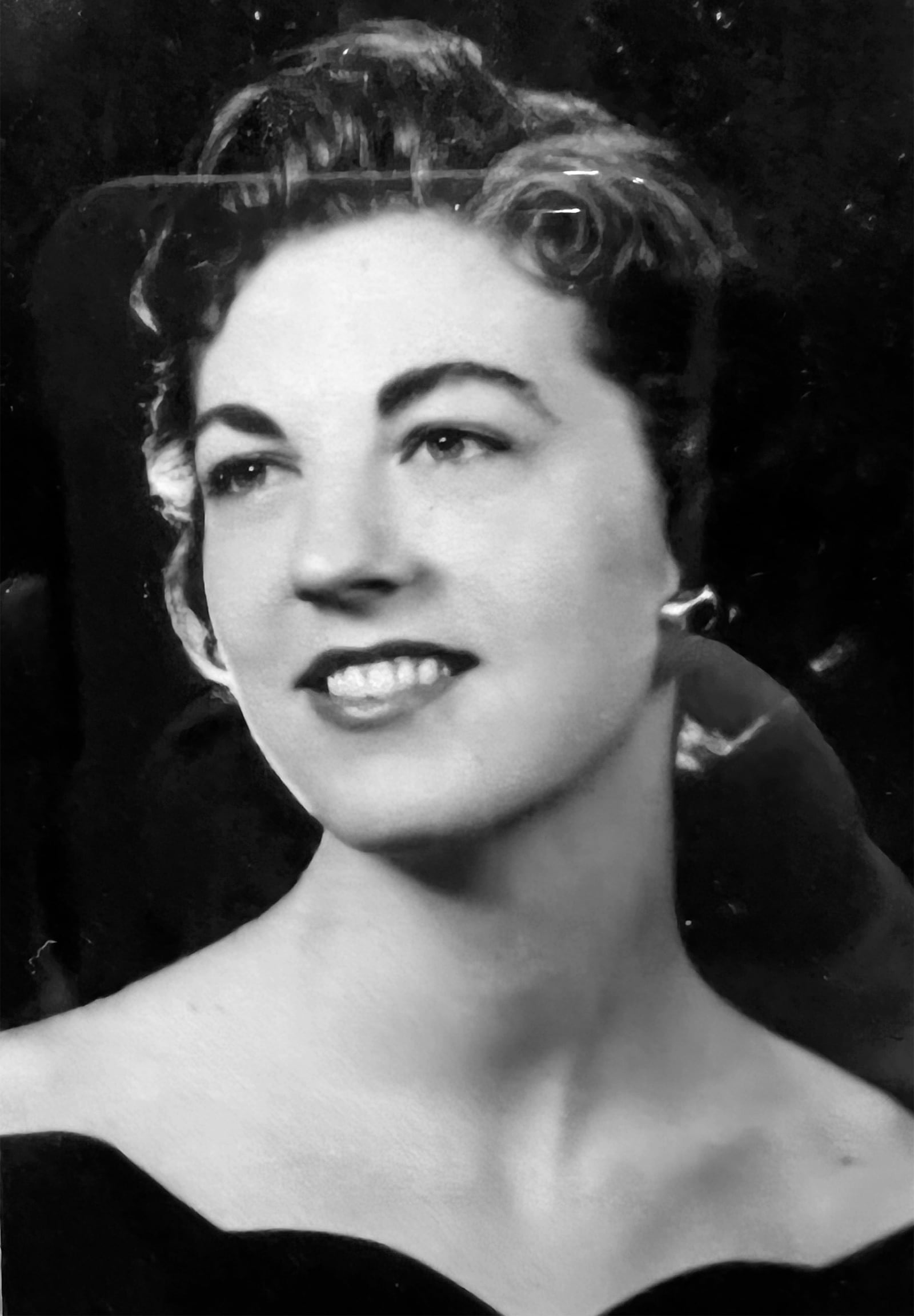 Shirley as she looked after her official engagement in April of 1957. A graduate of Julienne High School, Shirley met her husband Gene and married him in October of 1957. CONTRIBUTED