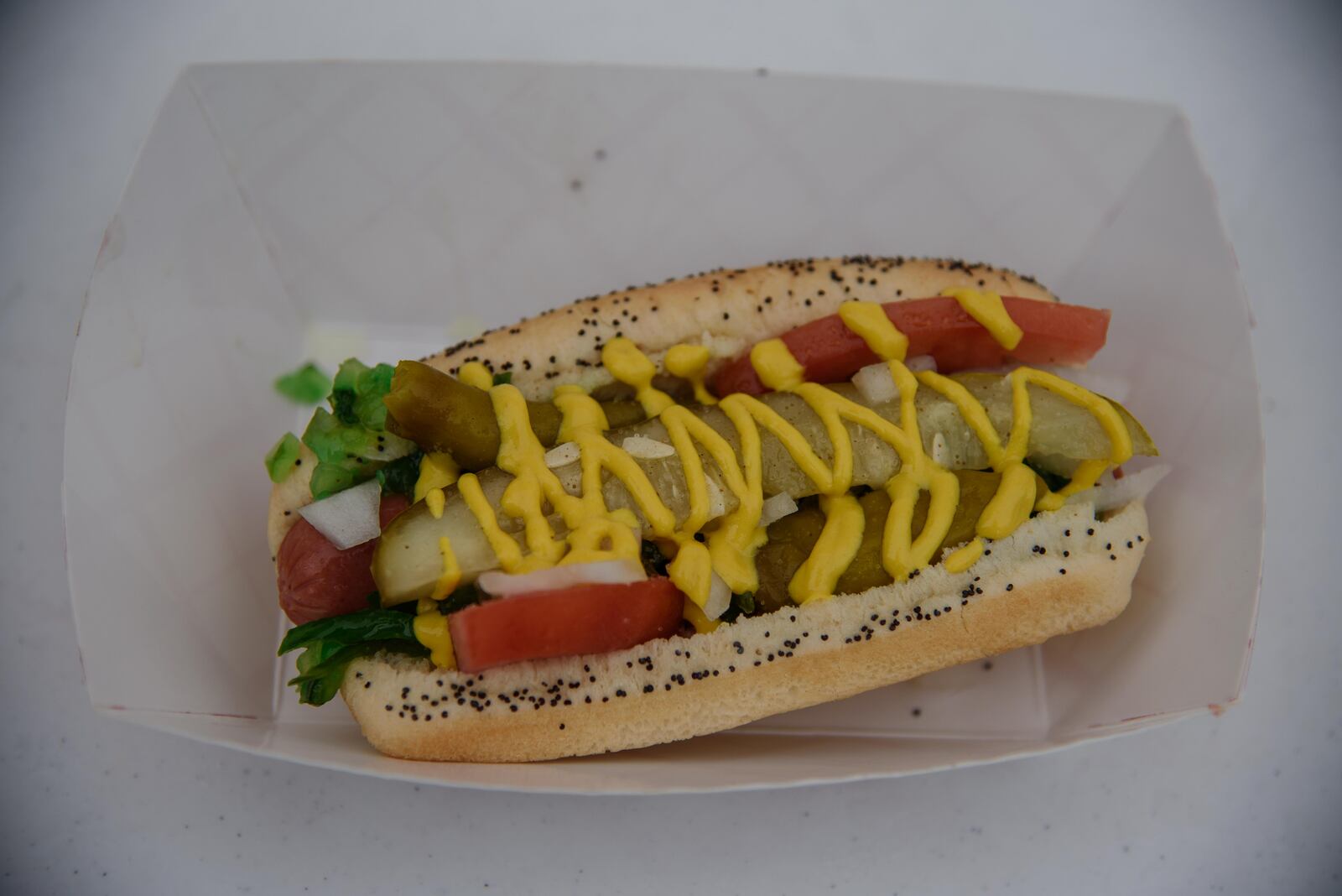 Chicago Gyros and Dogs was one of more than 50 trucks that particpated in this year's Miami County Gourmet Food Truck Rally.  PHOTO / TOM GILLIAM PHOTOGRAPHY