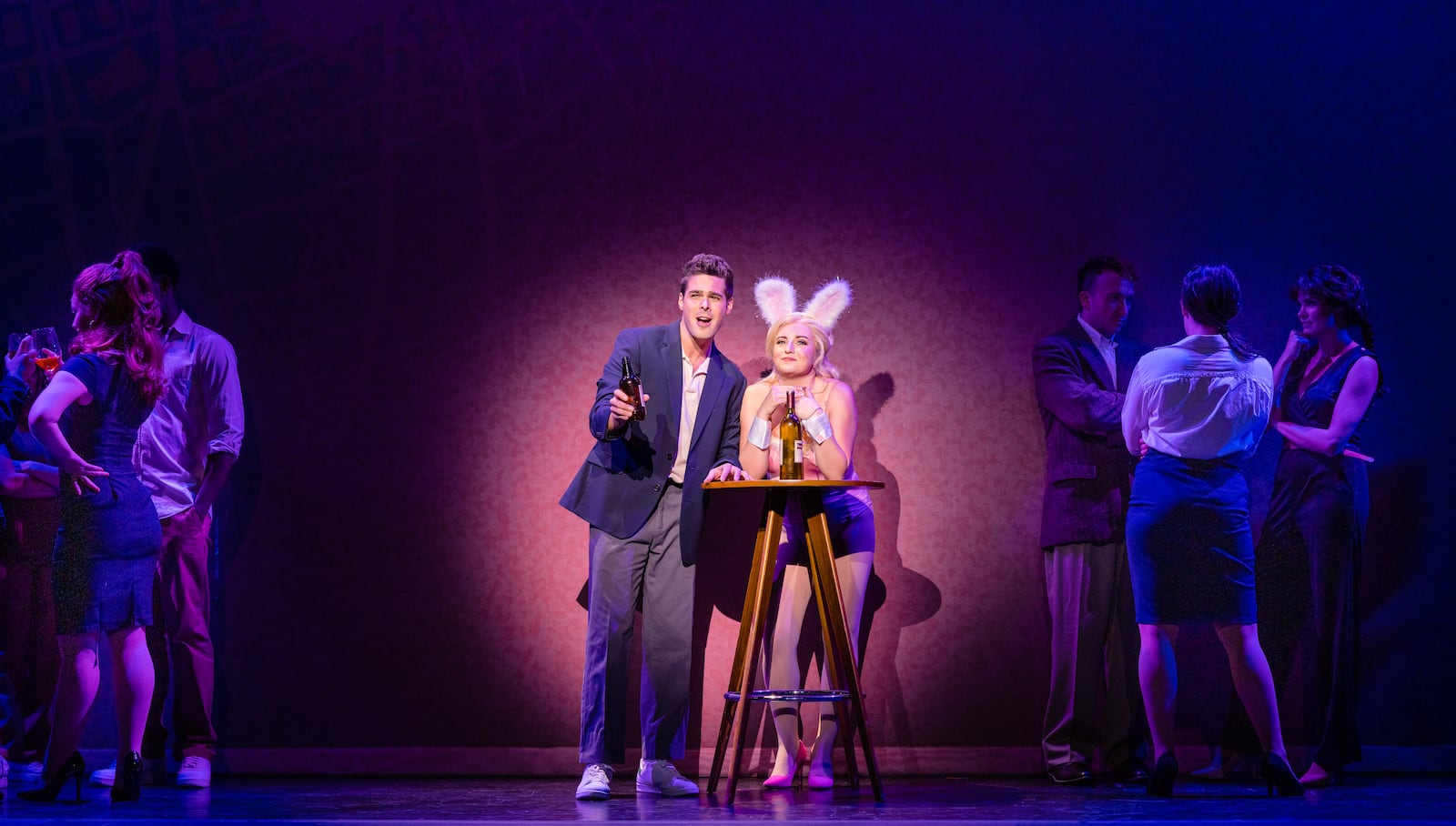 James Oblak as Hunter and Hannah Bonnett as Elle Woods in "Legally Blonde – The Musical." Photo by Drager Creative.