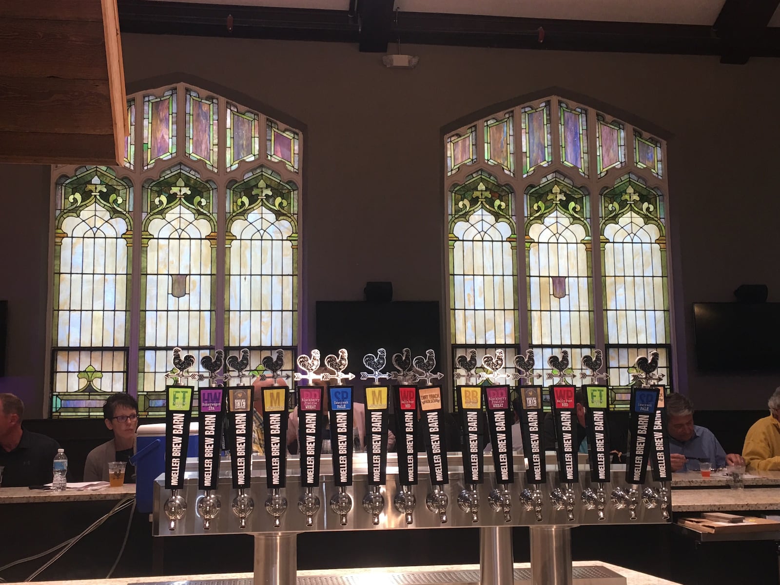 A sneak peek inside Troy's new Moeller Brew Barn during a Pink Ribbon Girls special event on June 13, 2019. MICHELLE FONG/STAFF