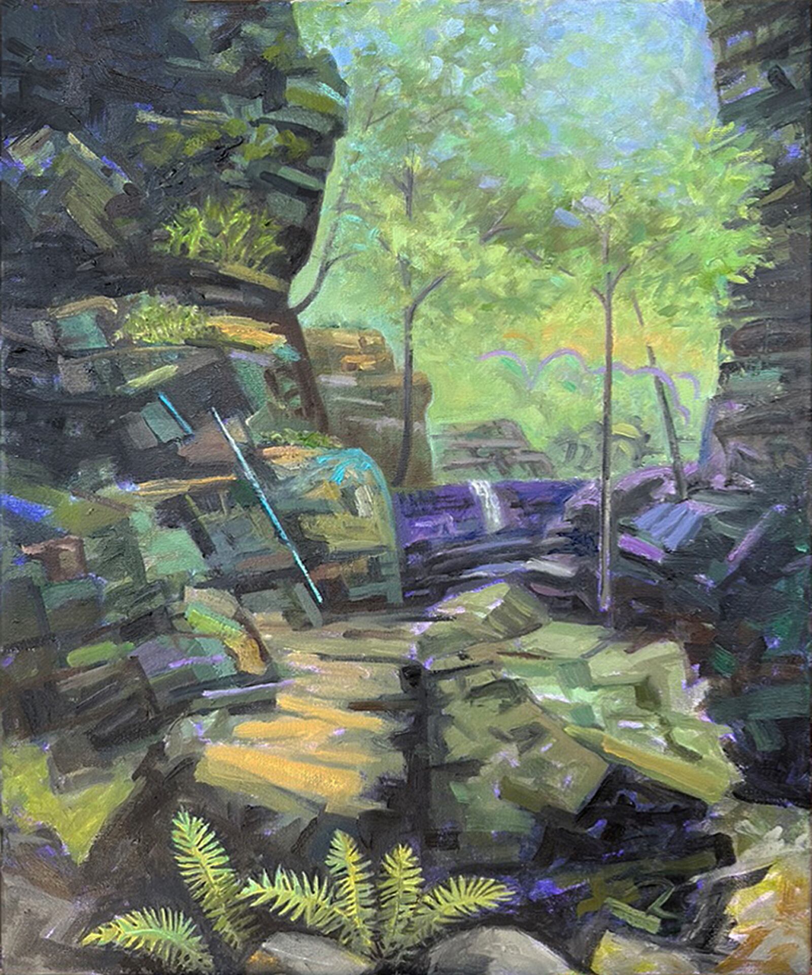 The 29th annual "The View" juried landscape exhibition is currently showing at the Rosewood Gallery in Kettering. Top prizes will be awarded at the end of July. CONTRIBUTED