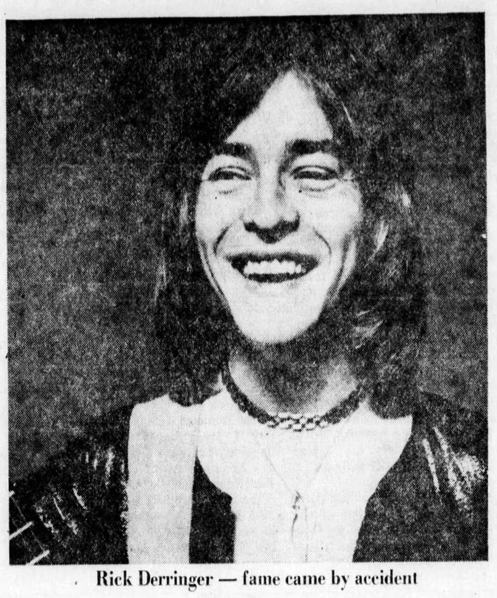 Celina native Rick Derringer. Derringer is known for his hit single "Hang on Sloopy" that he recorded with his brother Randy in their band called "The McCoys." Another big hit for Derringer was "Rock 'N' Roll Hootchiecoo." DAYTON DAILY NEWS ARCHIVES