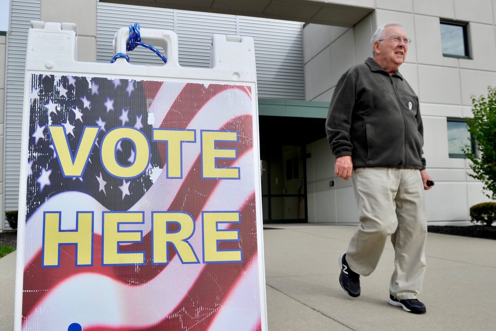 Ohio voters will begin early voting on Wednesday, Feb. 19 for the March 17 primary election. Voter registration for the primary ends on Feb. 18, the day before early voting begins. NICK GRAHAM/FILE