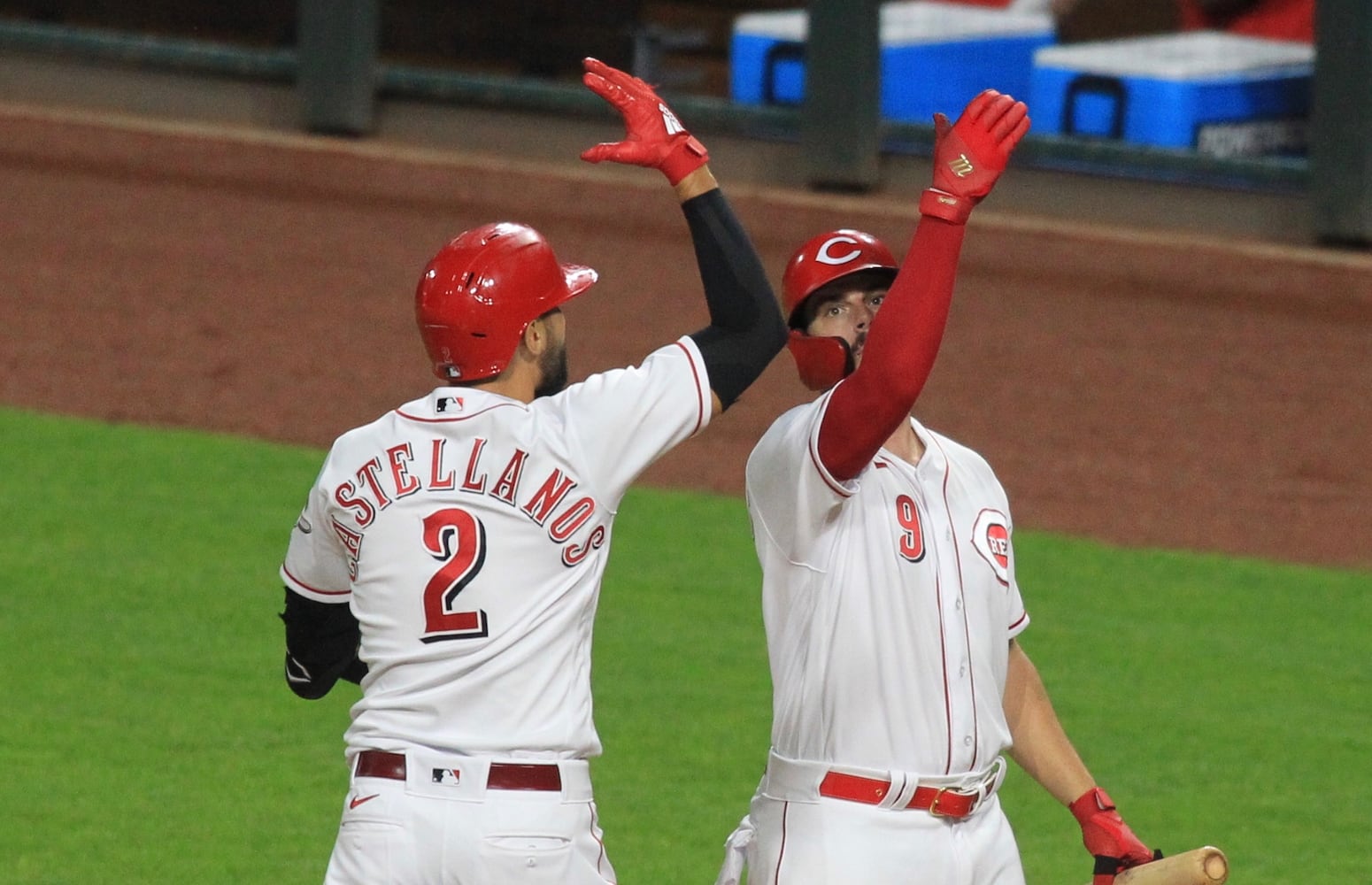 Photos: Reds vs. Indians (Aug. 3)