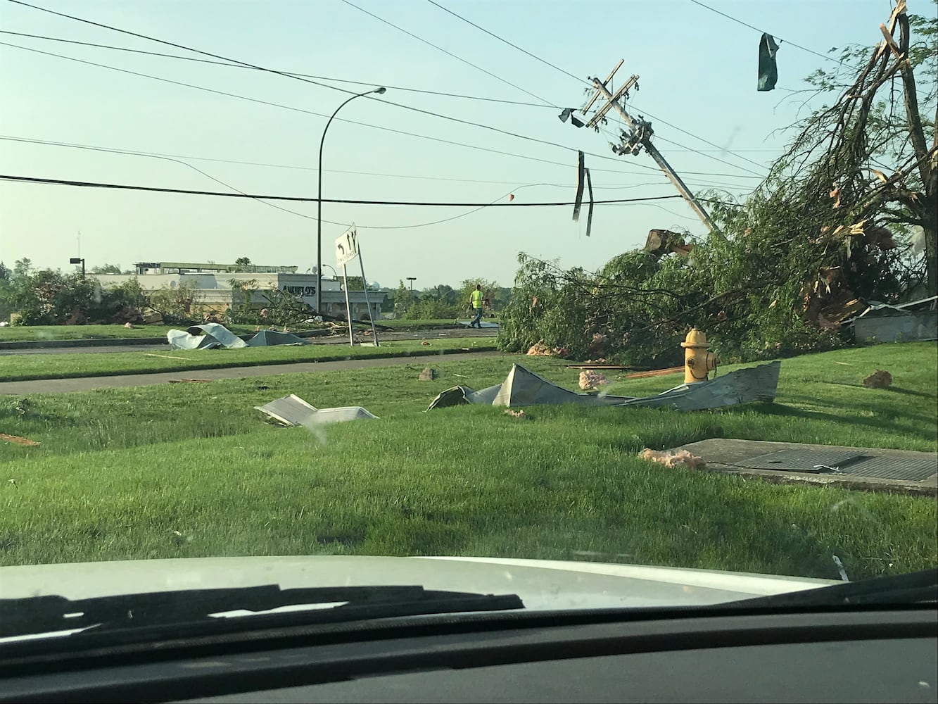 PHOTOS: Daylight reveals widespread damage from Monday storms