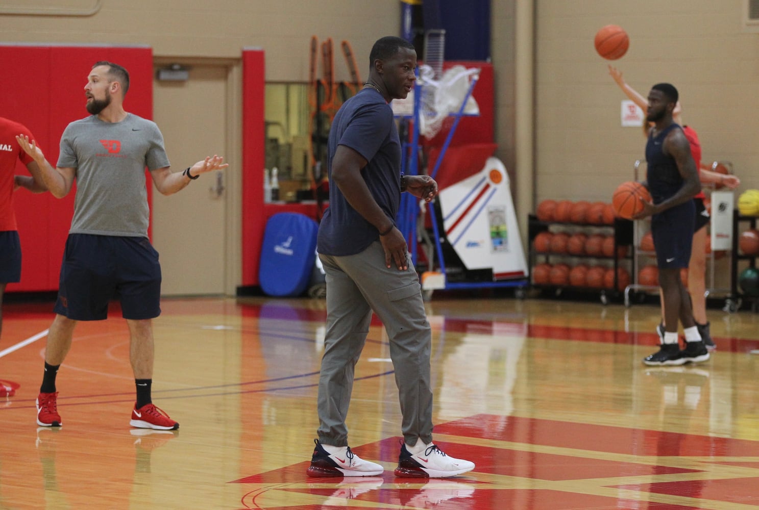 Dayton Flyers hold team workout at Cronin Center