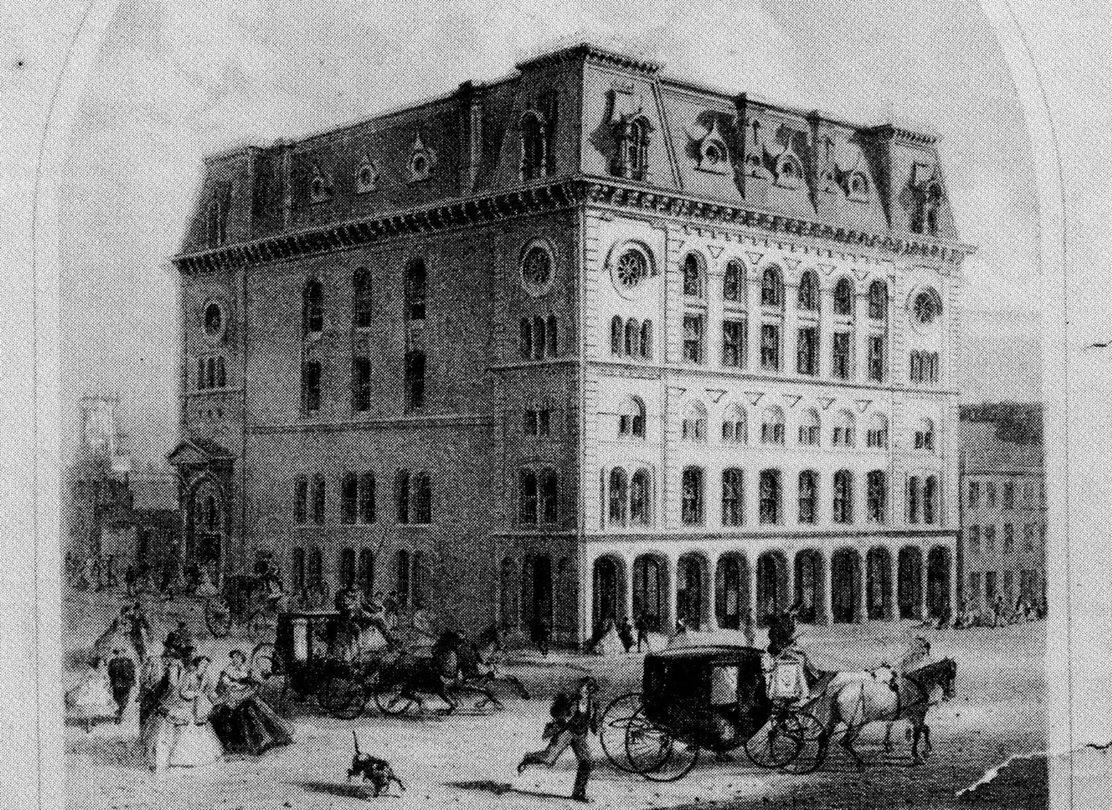 The Turner Opera House, built by brothers Joseph and William Turner, opened Jan. 1, 1866. . PHOTO COURTESY OF THE VICTORIA THEATRE