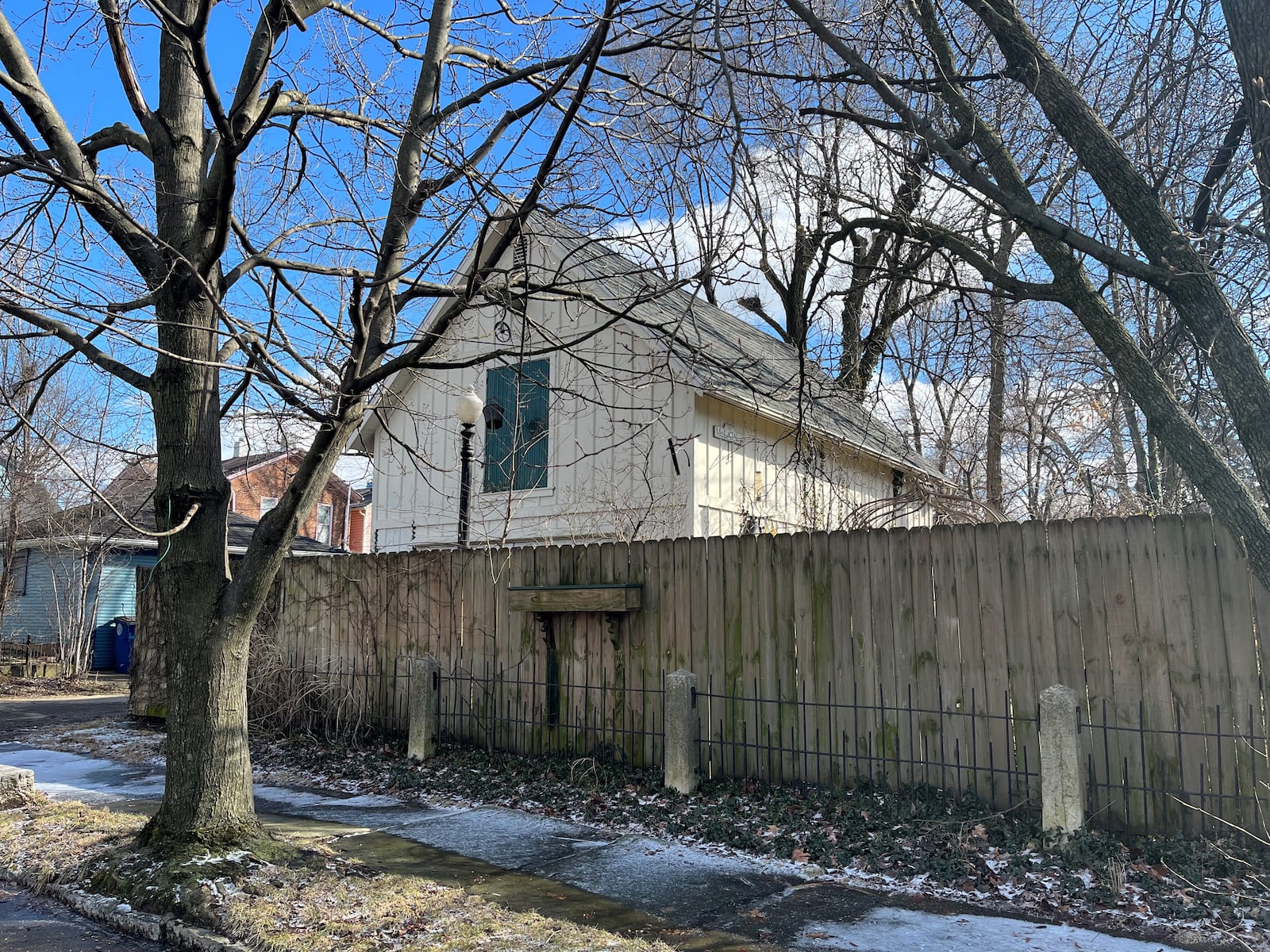 An accessory-type structure in the St. Anne's Hill neighborhood. CORNELIUS FROLIK / STAFF