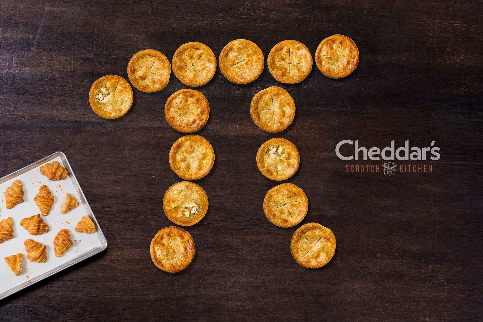 Cheddar’s Scratch Kitchen is celebrating Pi Day with Chicken Pot Pies starting at $10.79 (CONTRIBUTED PHOTO).