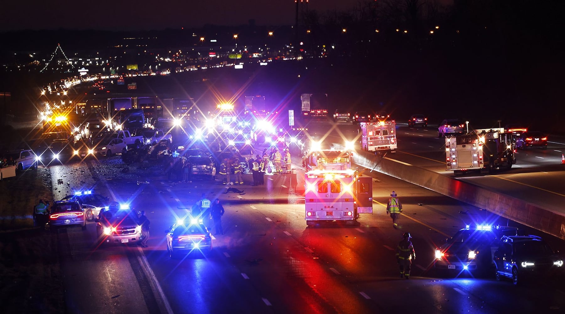 I-75 crash around state Route 122