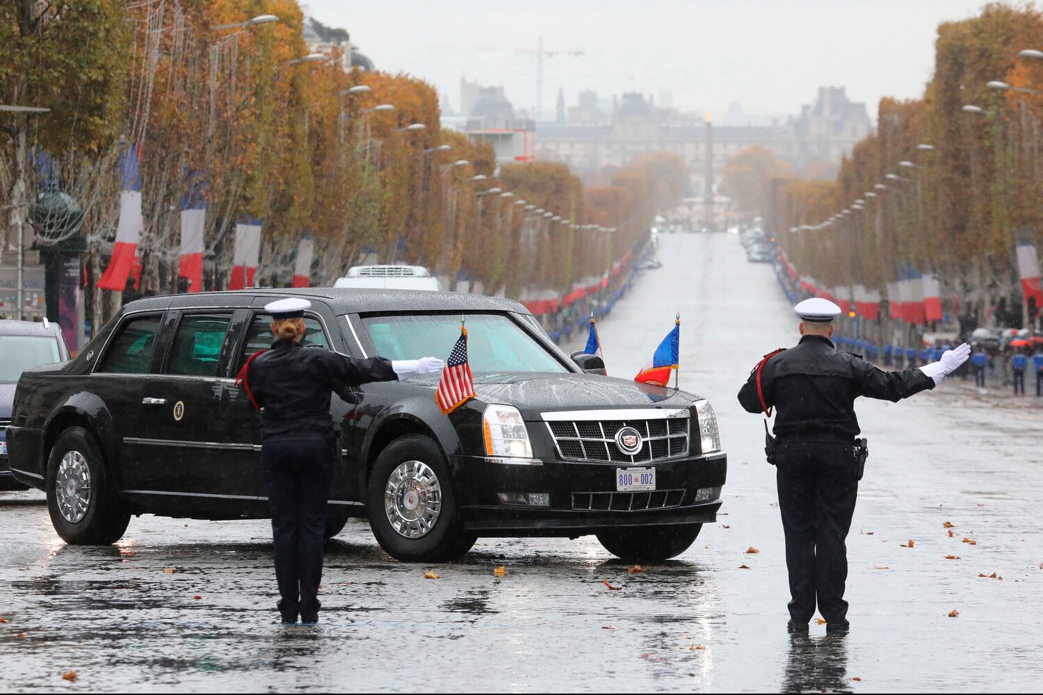 Photos: Trump, world leaders mark 100 years since World War I armistice