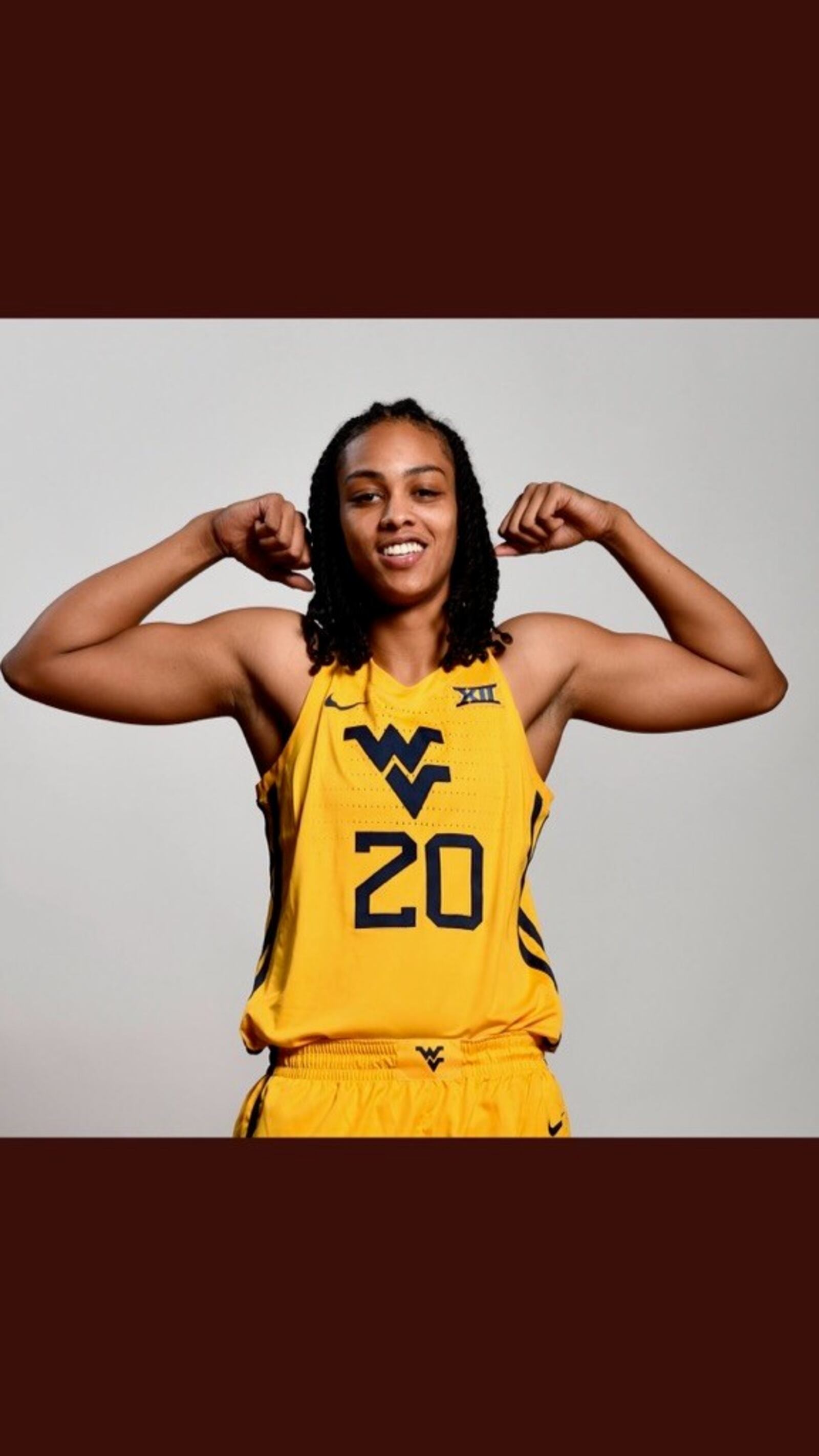 Jada Wright last season with West Virginia Mountaineers. CONTRIBUTED