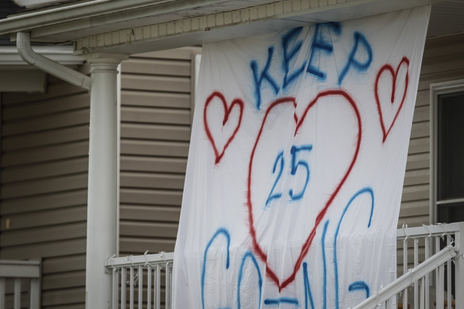 UD houses display tributes to Michael Currin