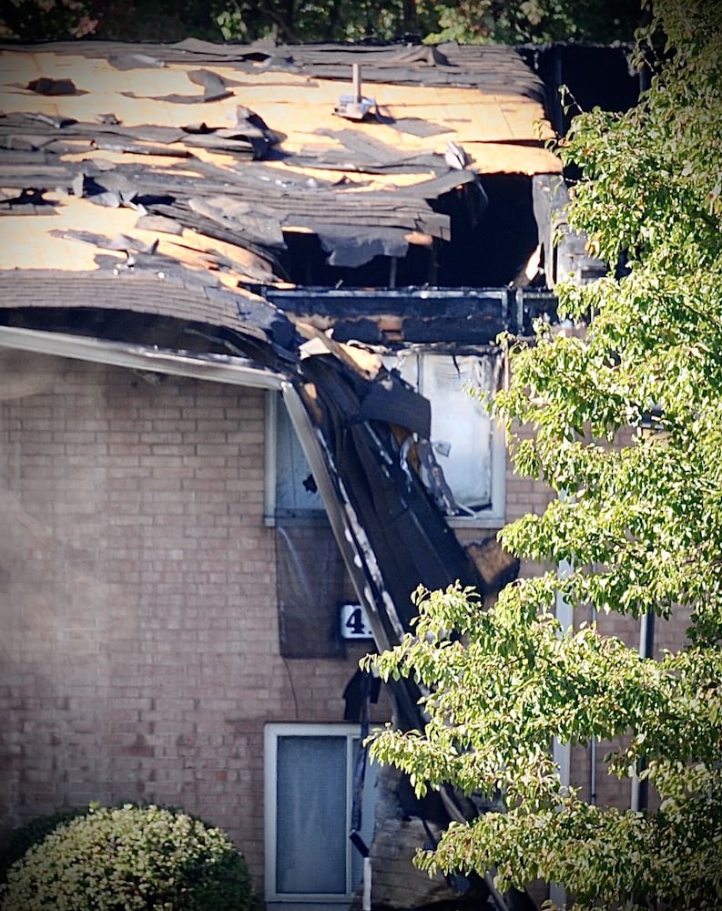 PHOTOS: Fire at Woodman Park Apartments