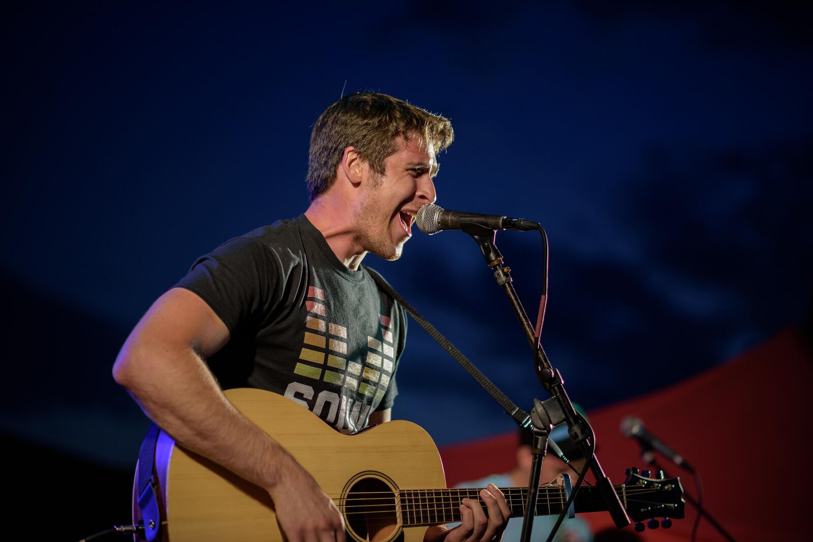 Zac Pitts and his fiancée Ashley Karsten featured some of Dayton's best local bands during their first Sound Valley Summer Music Festival on Saturday, Sept. 1 at the Yellow Cab Tavern in Dayton’s Oregon District. The festival had food trucks and music on two stages from a list of local pop, rock and alternative acts that include Life In Idle; Knavery; Beesly; Yardboss; Weathervein; NOVAGOLD; Seth Canan And The Carriers; Crosley Court; Isicle; Flee The Valley; Dave Zup; ThunderTaker and A Voice of Your Own. TOM GILLIAM / CONTRIBUTING PHOTOGRAPHER