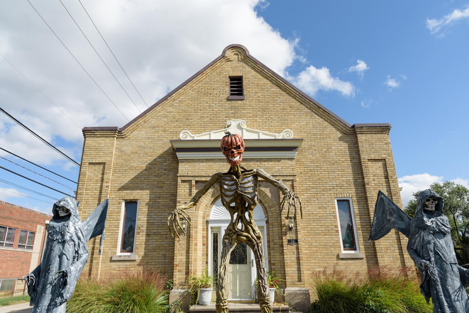 PHOTOS: Larger than life Halloween decorations in downtown Fairborn