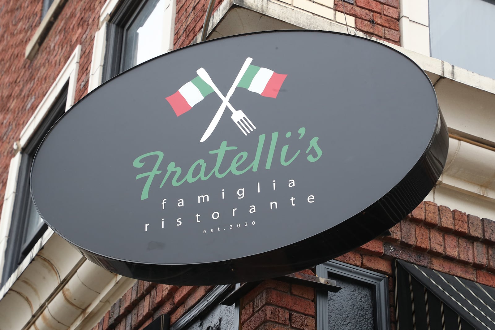 Fratelli's Famiglia Ristorante opens in downtown Springfield Thursday. BILL LACKEY/STAFF