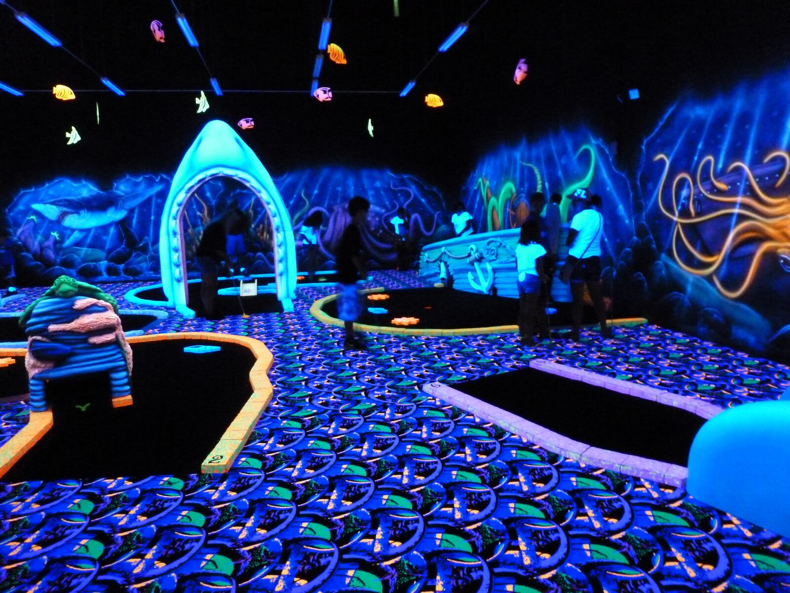 Underwater themed nine hole mini golf course. Contributed Photo by Alexis Larsen