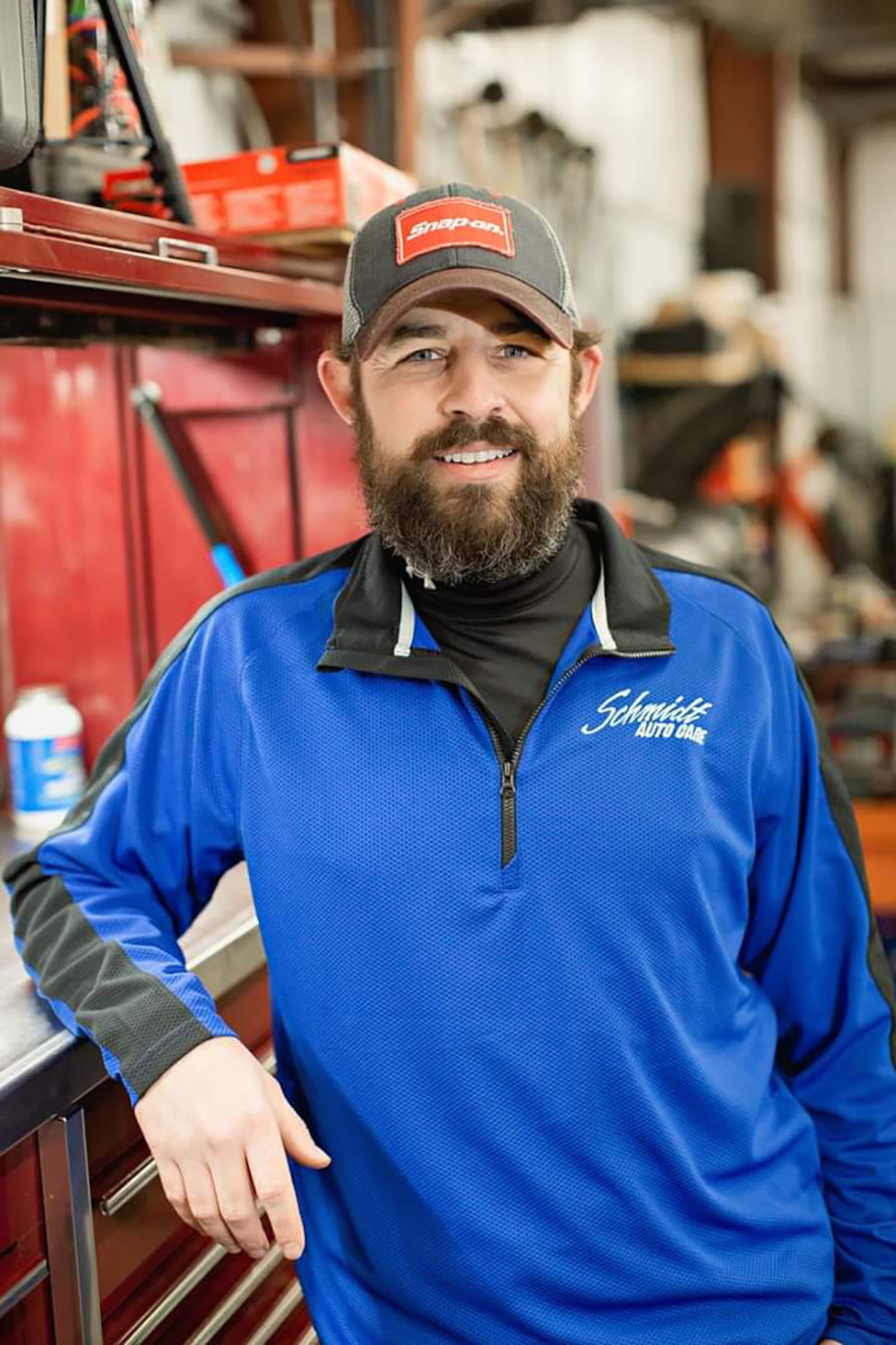 Erich Schmidt has owned Schmidt Auto Care since 2009. This year the shop is hosting their first annual free Mom's Cruise In on May 1, an event devoted to women. CONTRIBUTED