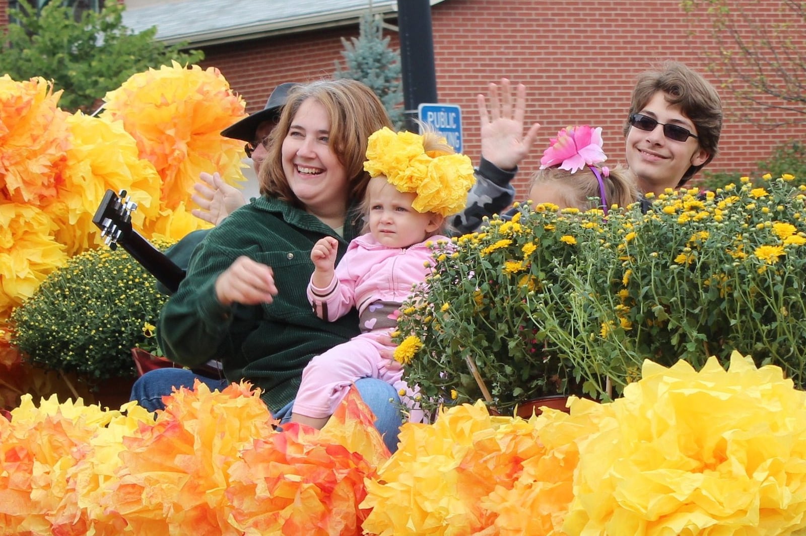 The annual Mum Festival brings crowds and colorful mums to Tipp City and its City Park. Contributed photo.