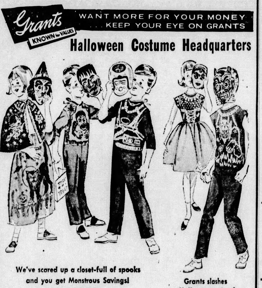 Halloween costume history