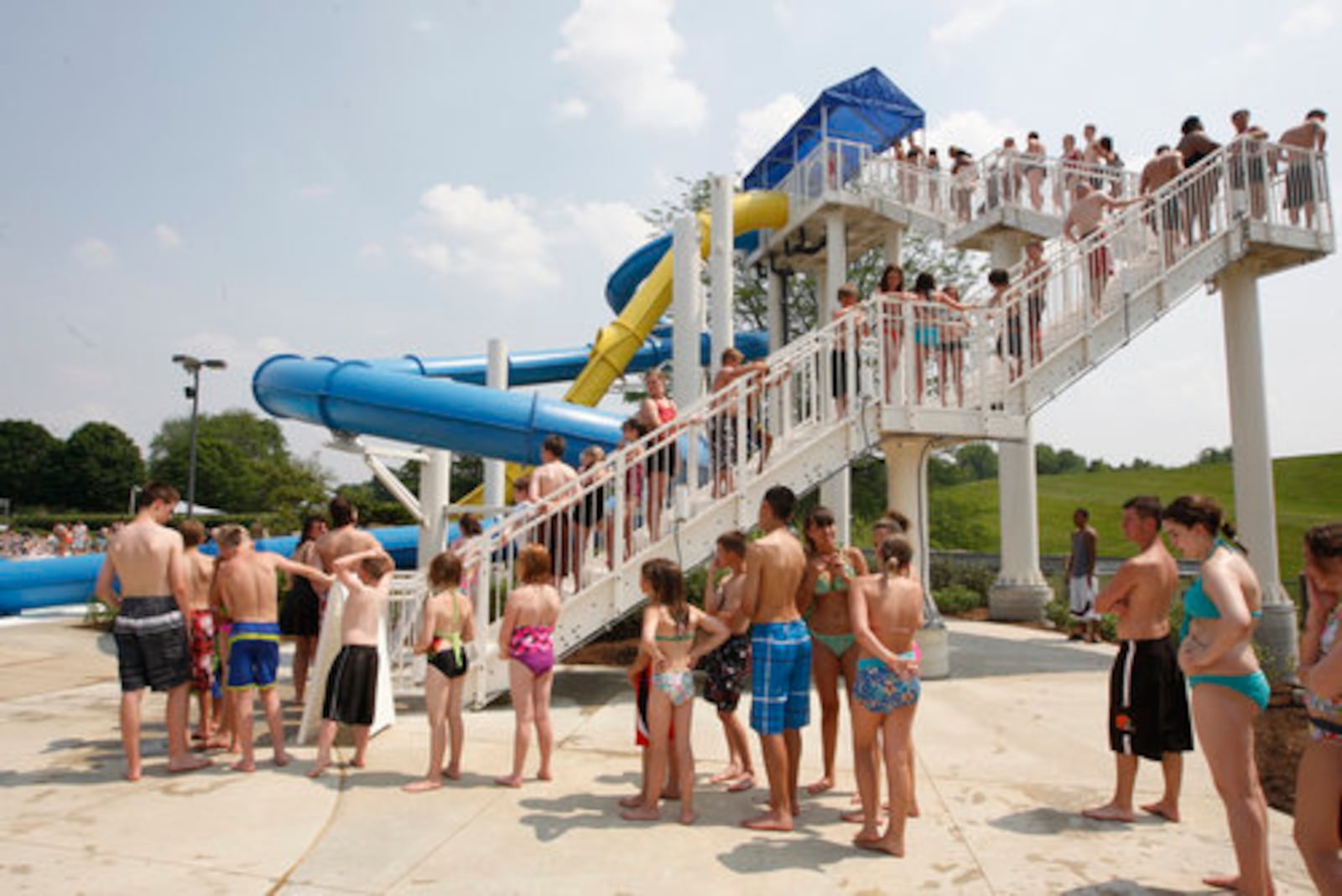 Adventure Reef Water Park, a 3-acre outdoor aquatic facility, is expected to reopen for the season on Saturday, May 28. Hours for the season have not been announced. 