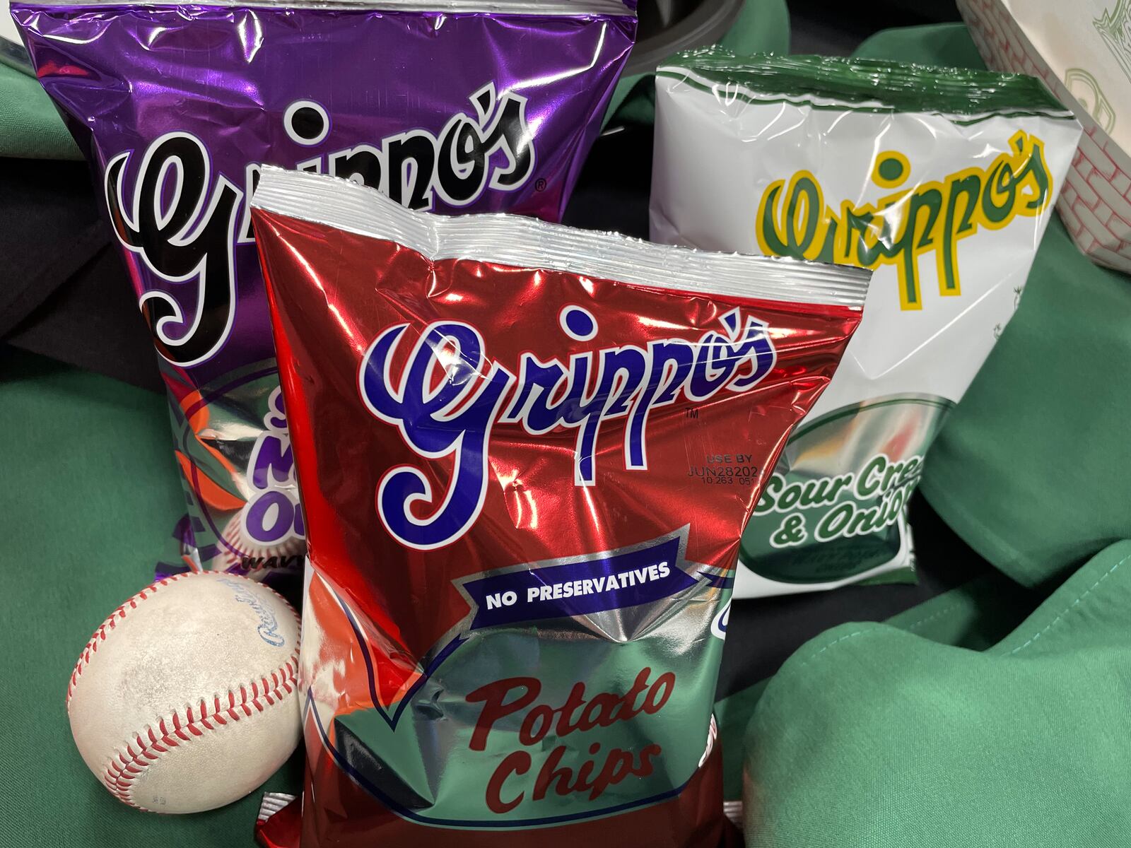 Opening Day is right around the corner at Day Air Ballpark. Grippo's Chips are on the menu this season. NATALIE JONES/STAFF