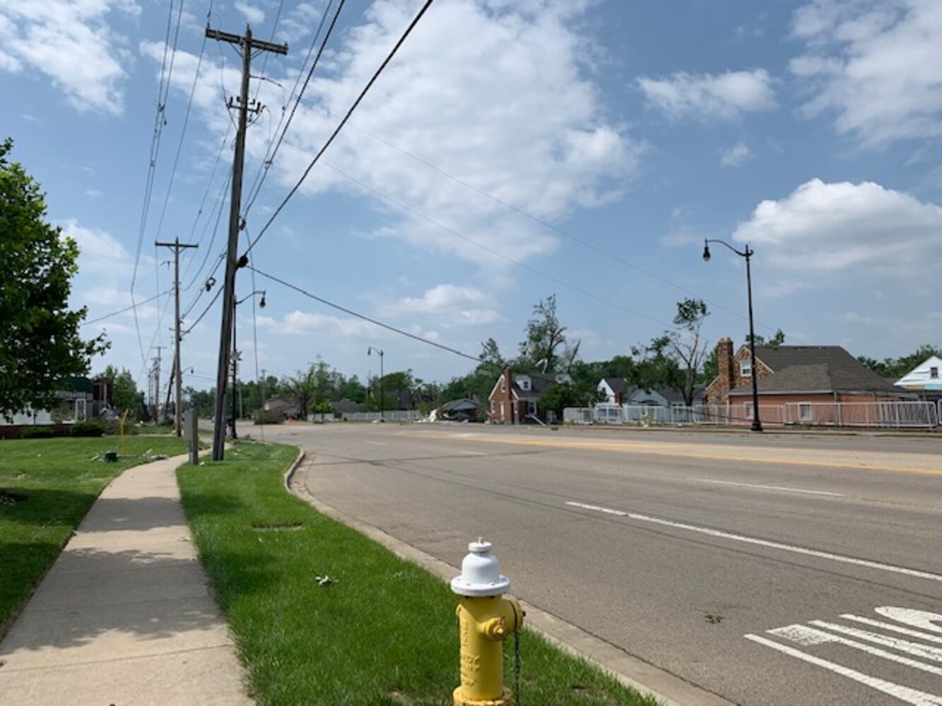 PHOTOS: Daylight reveals widespread damage from Monday storms