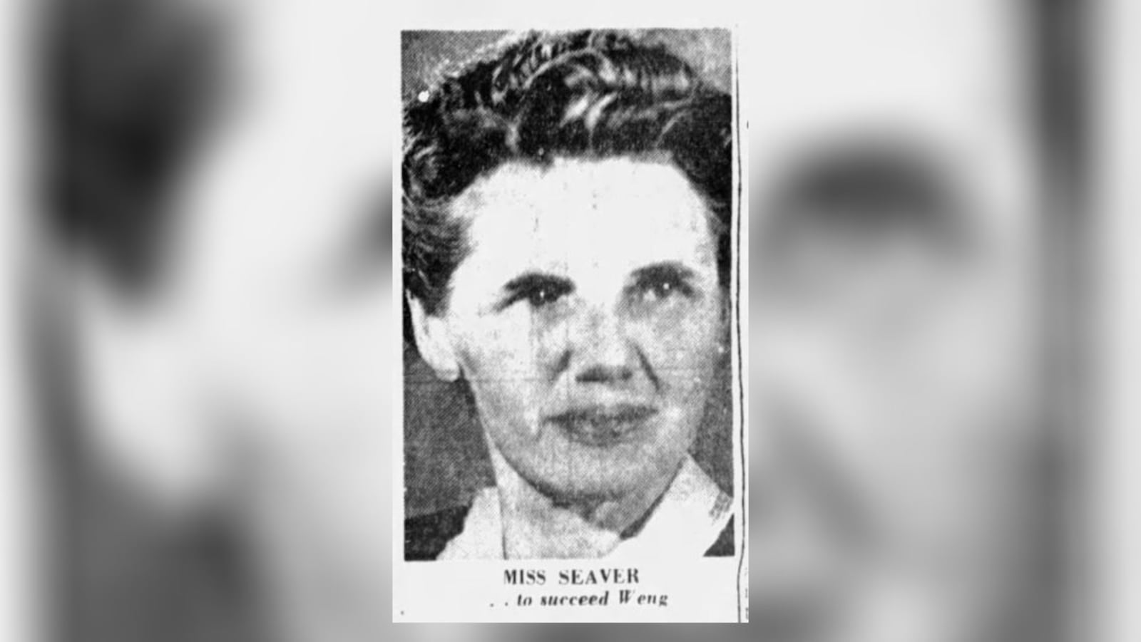 Esther Seaver, Dayton Daily News July 9, 1950. DAYTON DAILY NEWS ARCHIVES