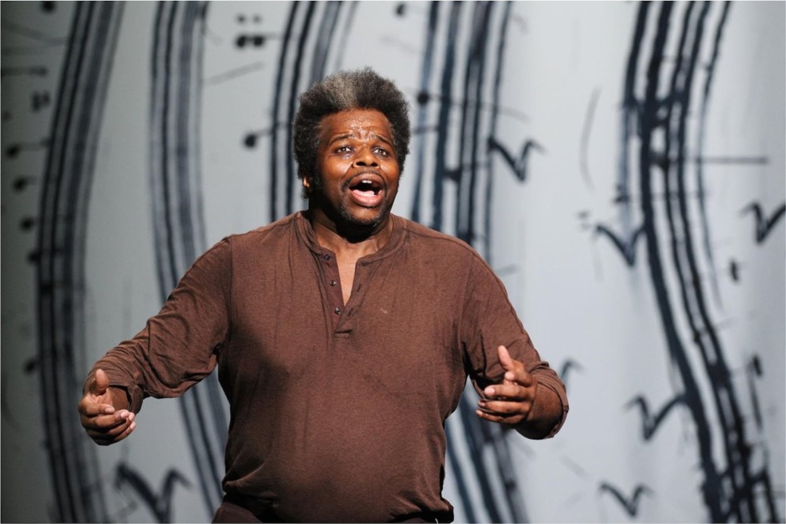 Lester Lynch (pictured), Christian Sanders and Aubrey Allicock are among the cast of Dayton Opera's regional premiere of "Das Rheingold” at the Schuster Center in Dayton on Friday and Sunday, April 14 and 16. CONTRIBUTED