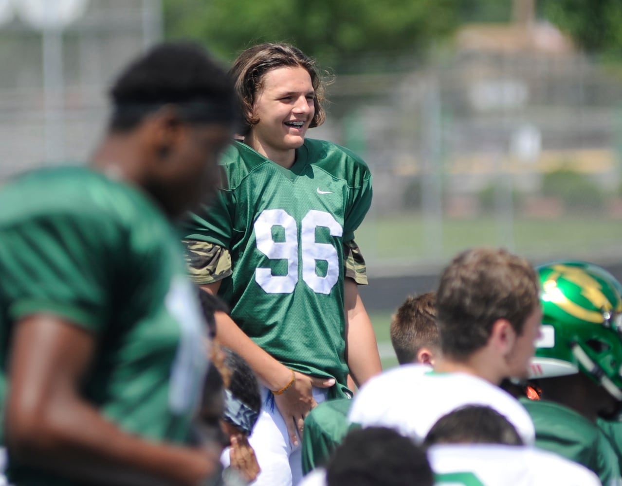 PHOTOS: Northmont Thunderbolts preseason football practice