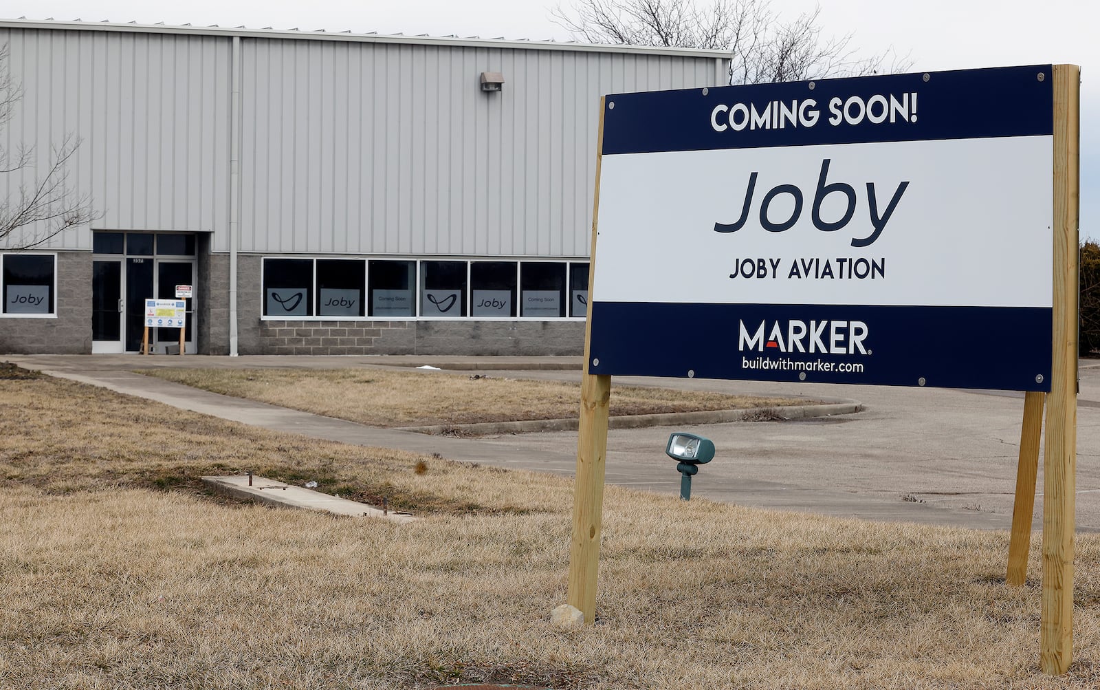 The new Joby Aviation facility located 3571 Concorde Drive near the Dayton International Airport. MARSHALL GORBY\STAFF