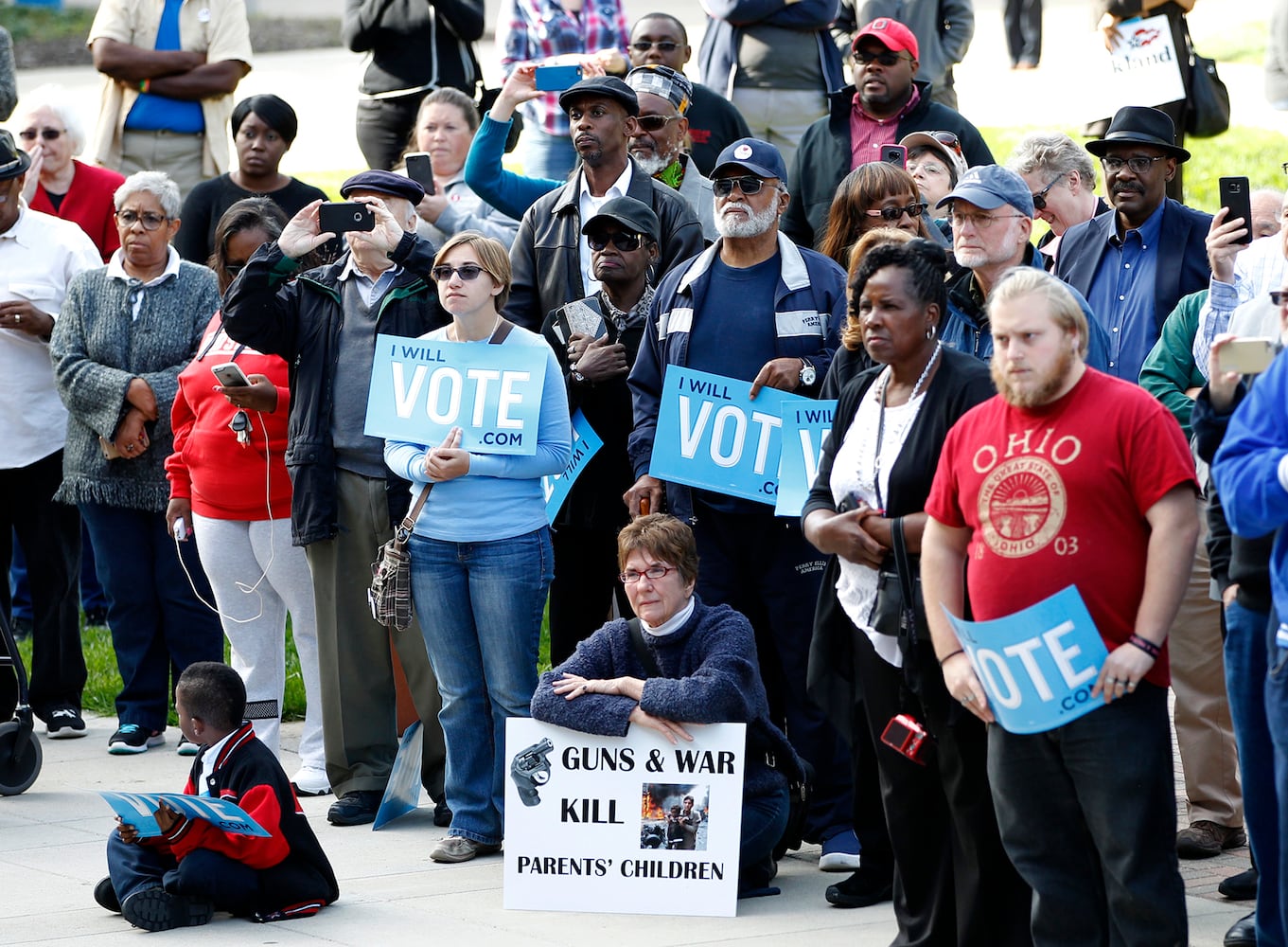 Rep. John Lewis gets out the vote in Dayton