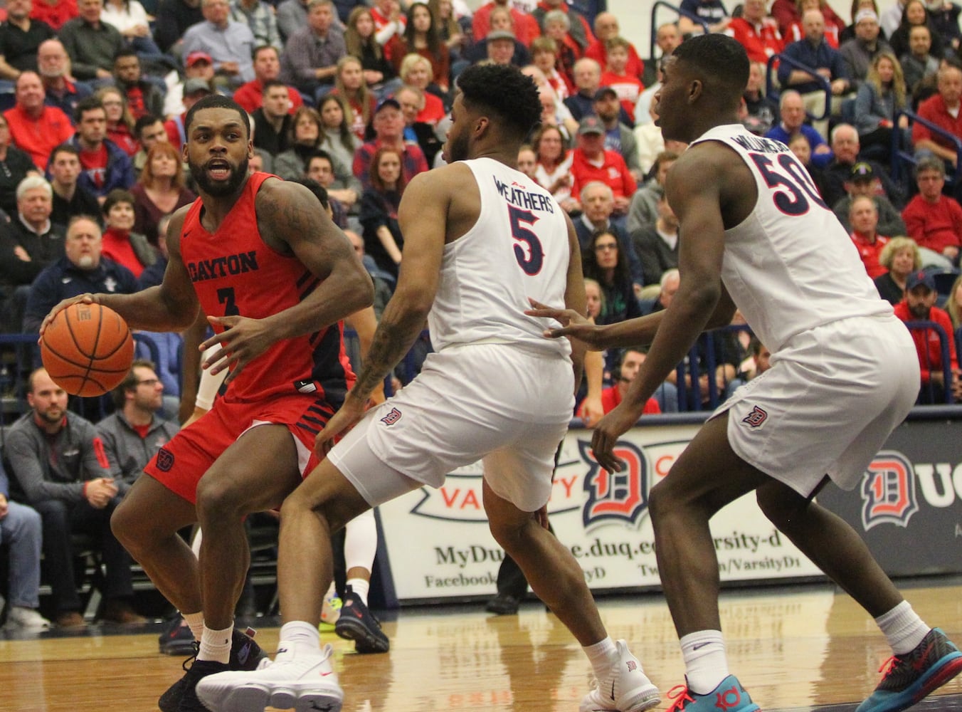 Twenty photos: Dayton Flyers vs. Duquesne Dukes