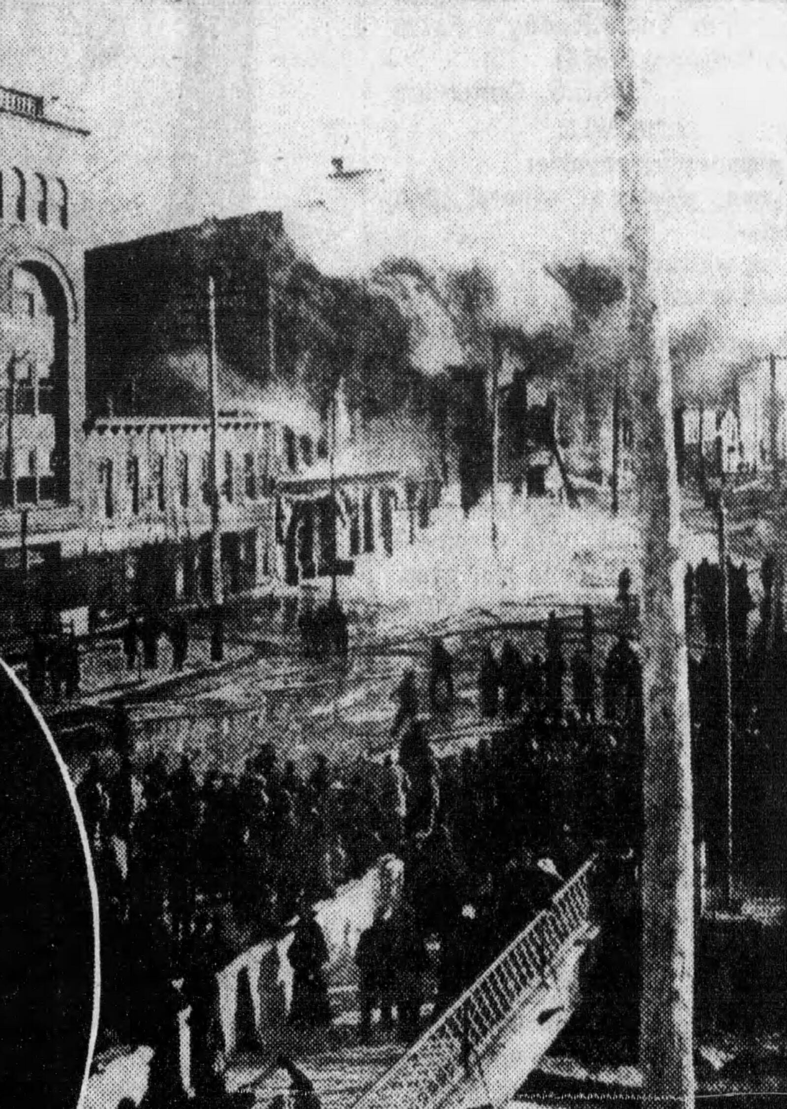 The Great First Street fire of 1900. DAYTON DAILY NEWS ARCHIVES