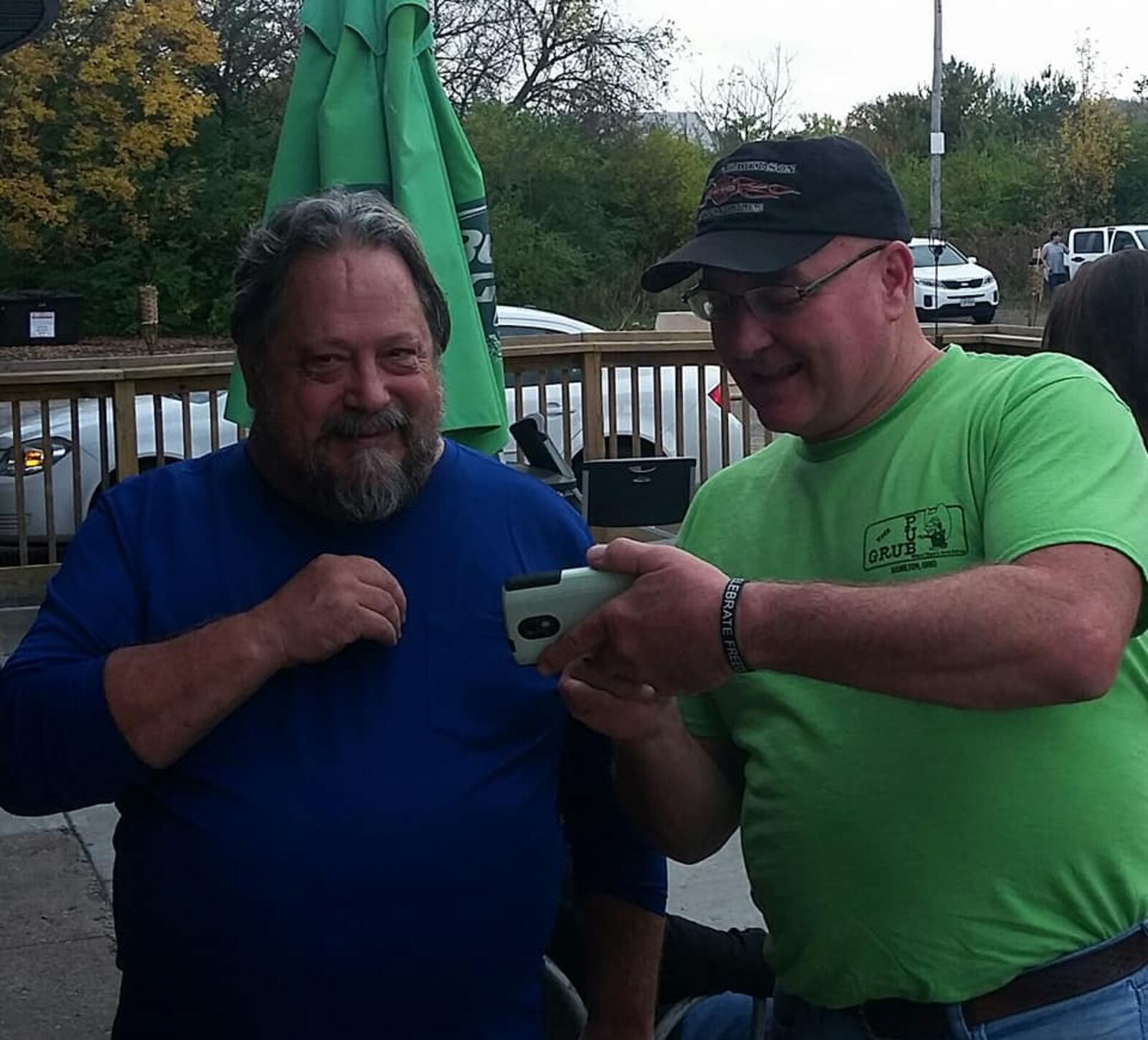 Scott Pohlman, left, died Saturday, Oct. 2. He was 60.