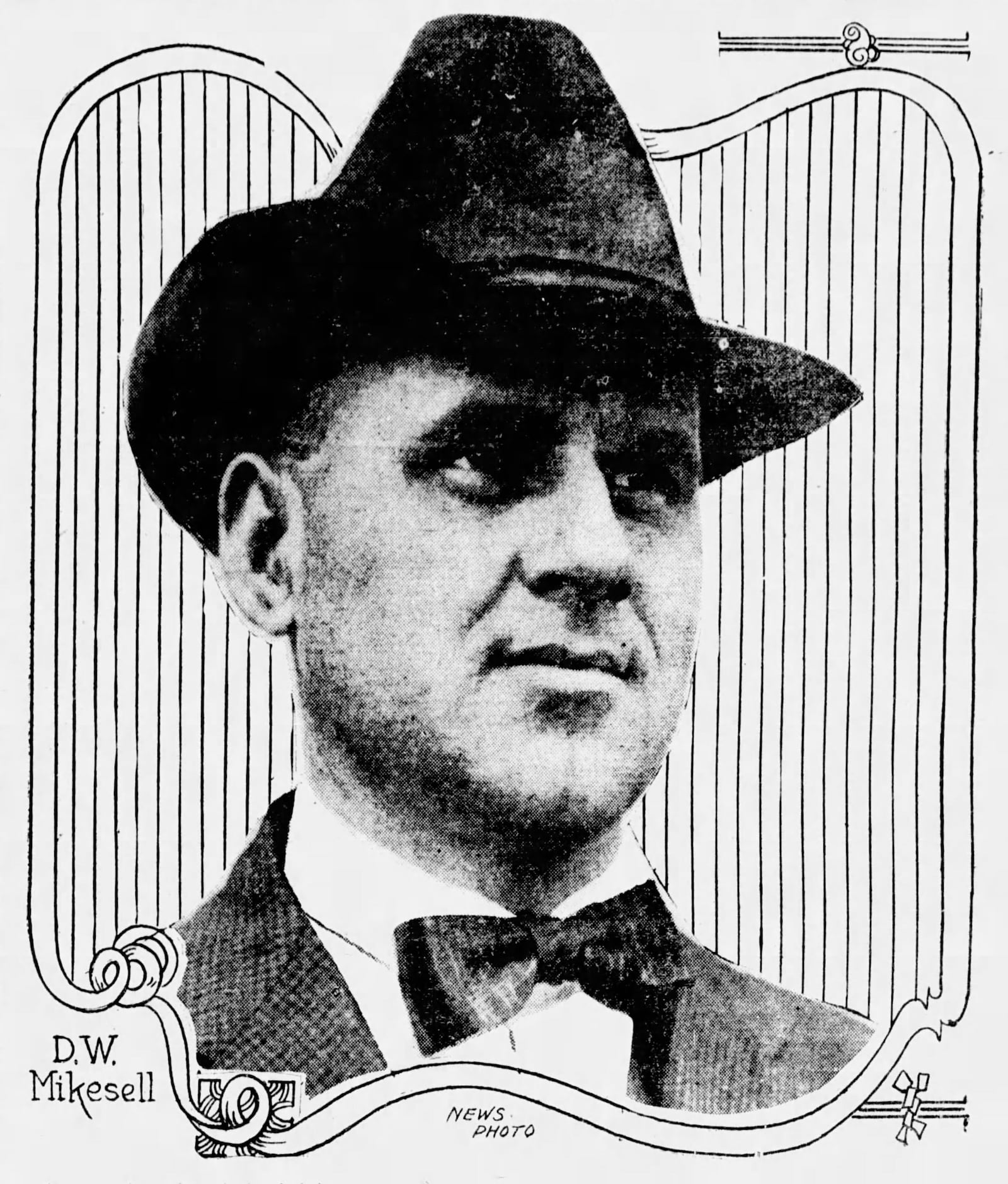 Daniel Mikesell, founder of Mikesell's potato chips. DAYTON DAILY NEWS ARCHIVES. 1922.