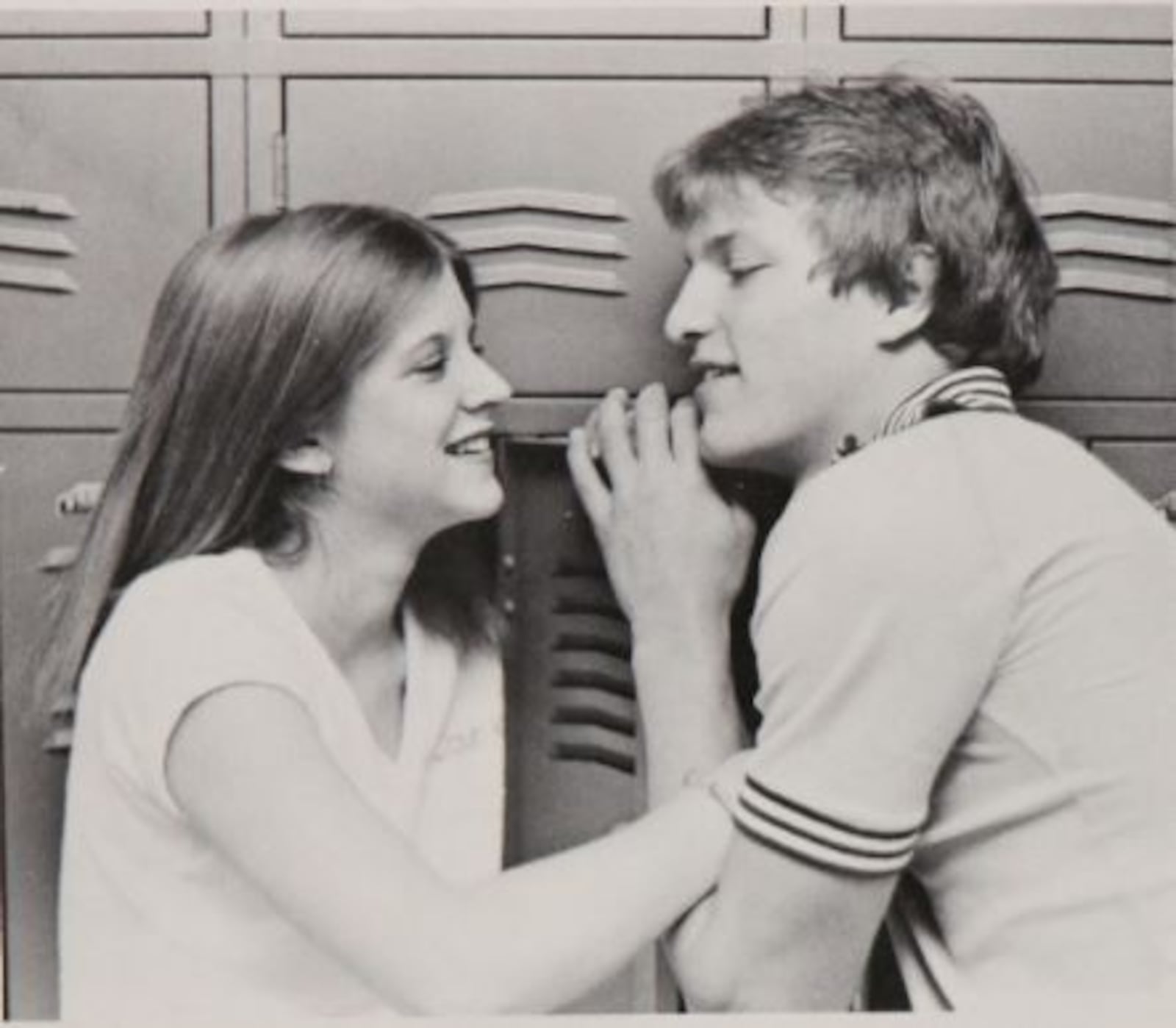 Woody Harrelson was voted 'class flirt." He is pictured in the 1979 Lebanon High School yearbook with Val Sherwood.