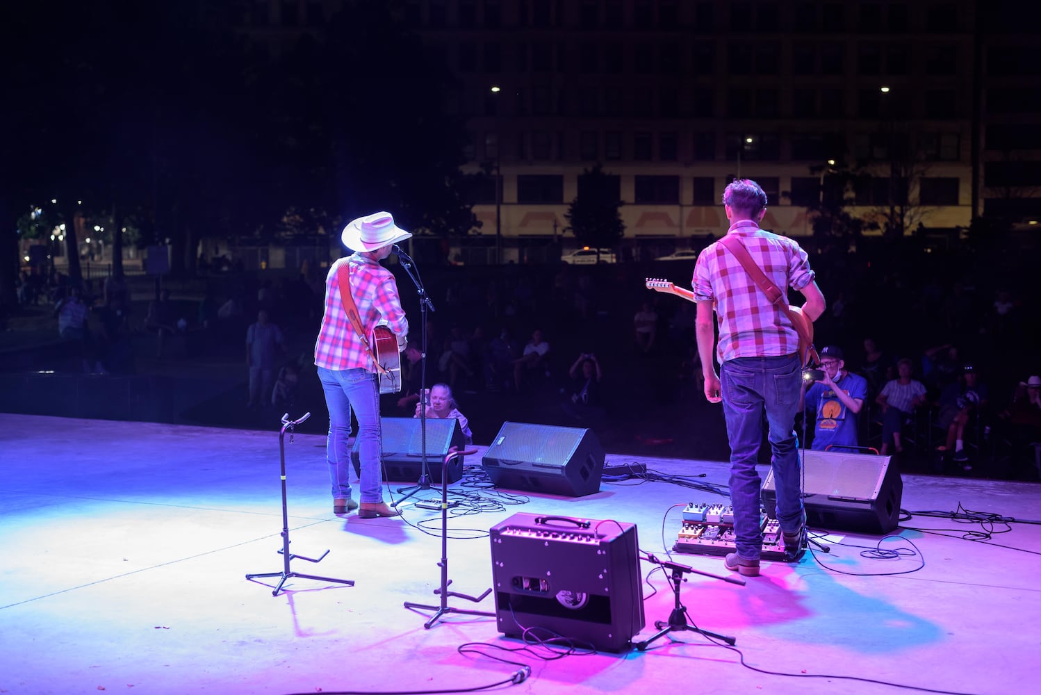 PHOTOS: Honoring our Veterans - Mitch Rossell with Guitars4Heroes live at Levitt Pavilion