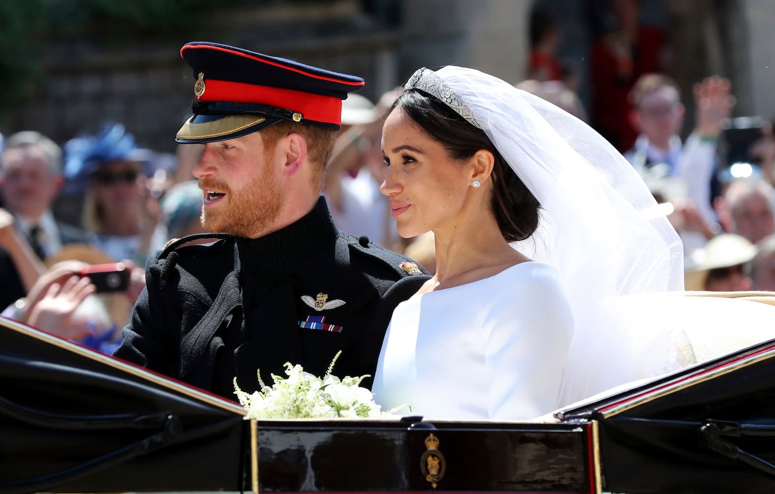 Photos: Prince Harry and Meghan Markle marry at Windsor Castle