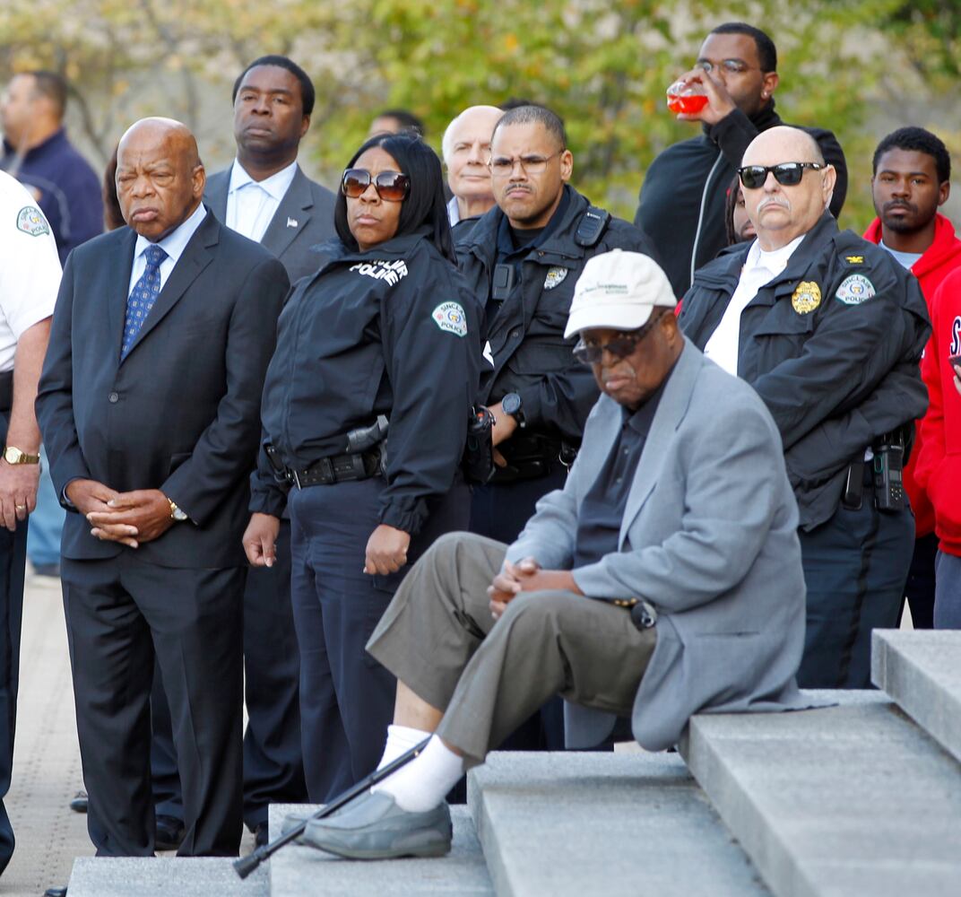 Rep. John Lewis gets out the vote in Dayton